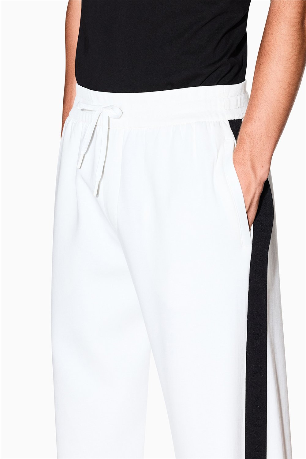 Armani Exchange Erkek Eşofman Alt Beyaz