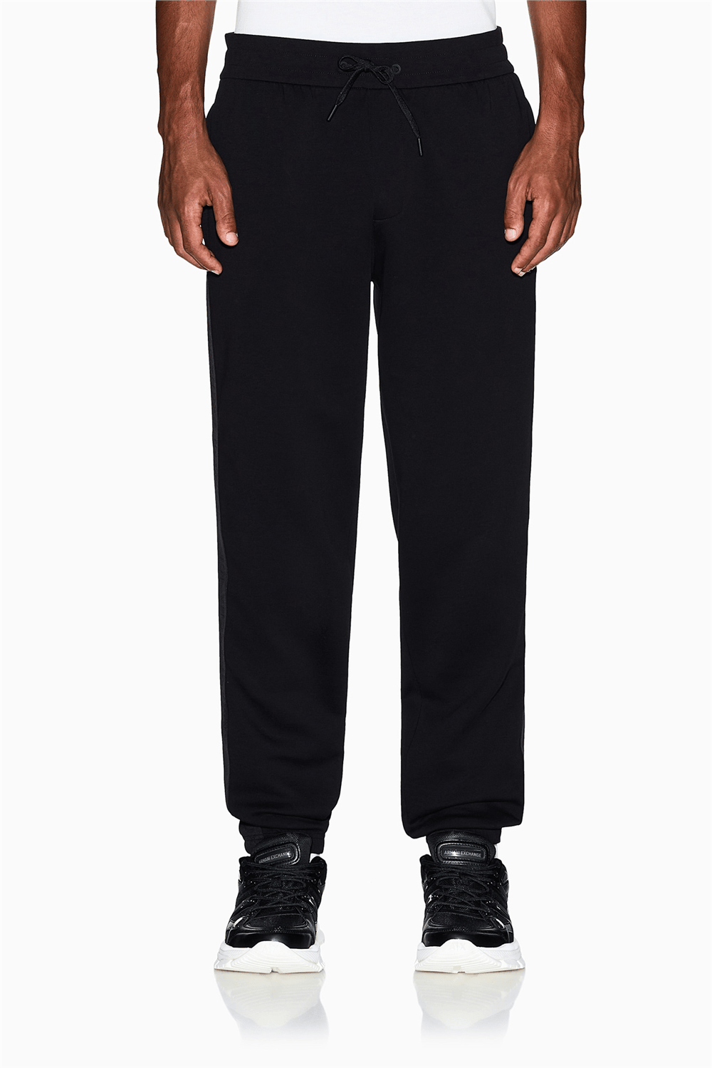 Armani Exchange Erkek Eşofman Alt Siyah