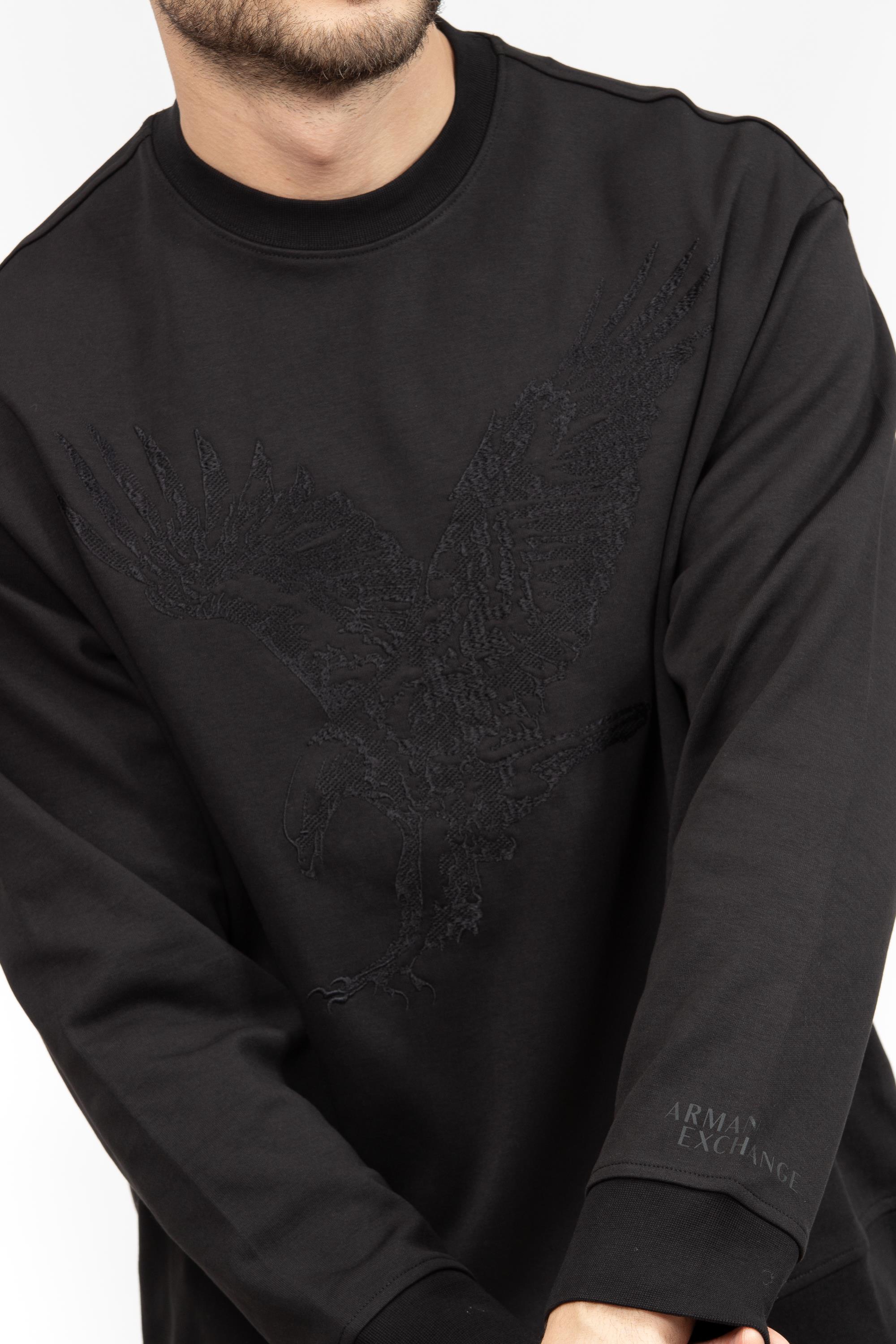 Armani Exchange Erkek Fermuarlı Sweatshirt