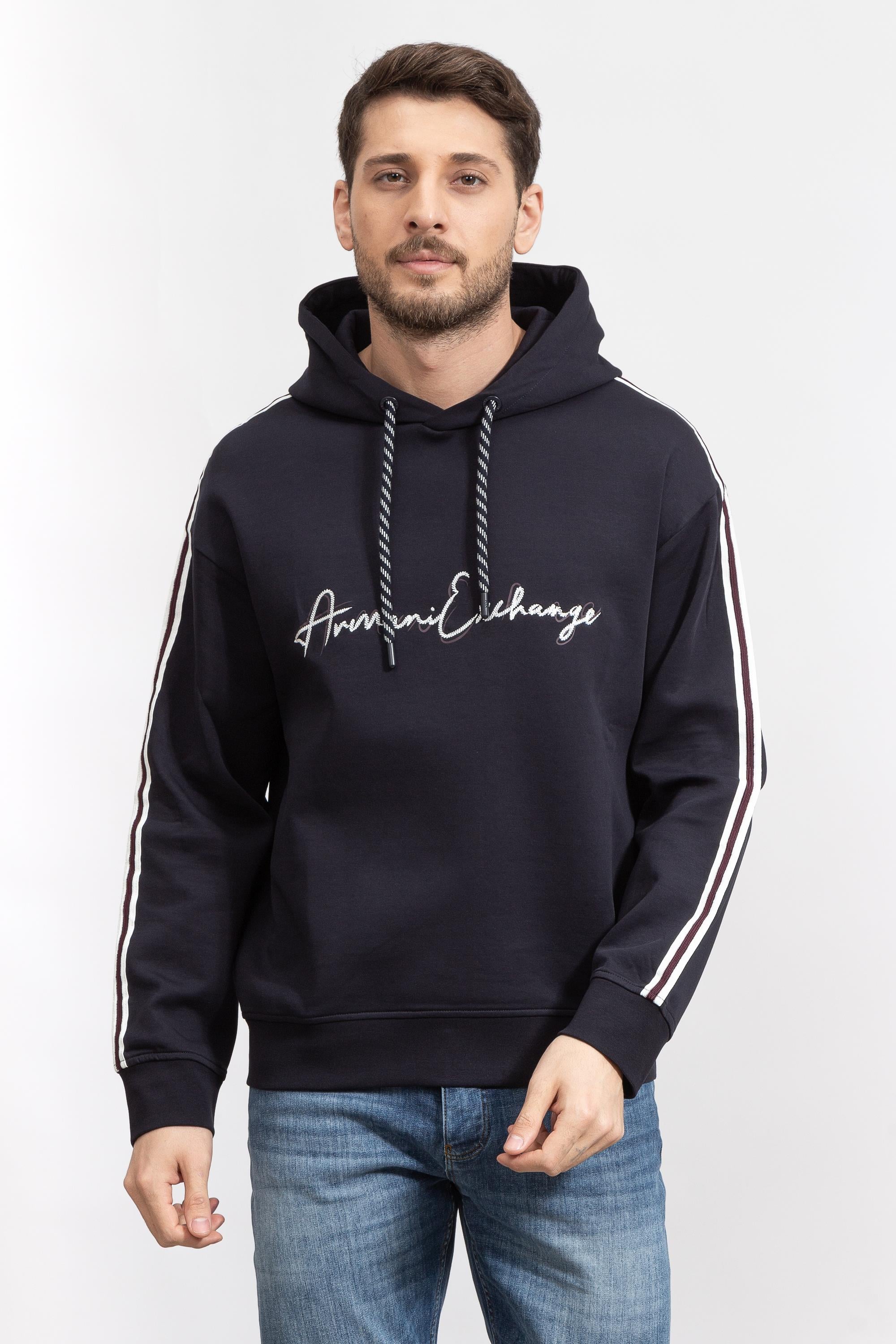 Armani Exchange Erkek Kapüşonlu Sweatshirt