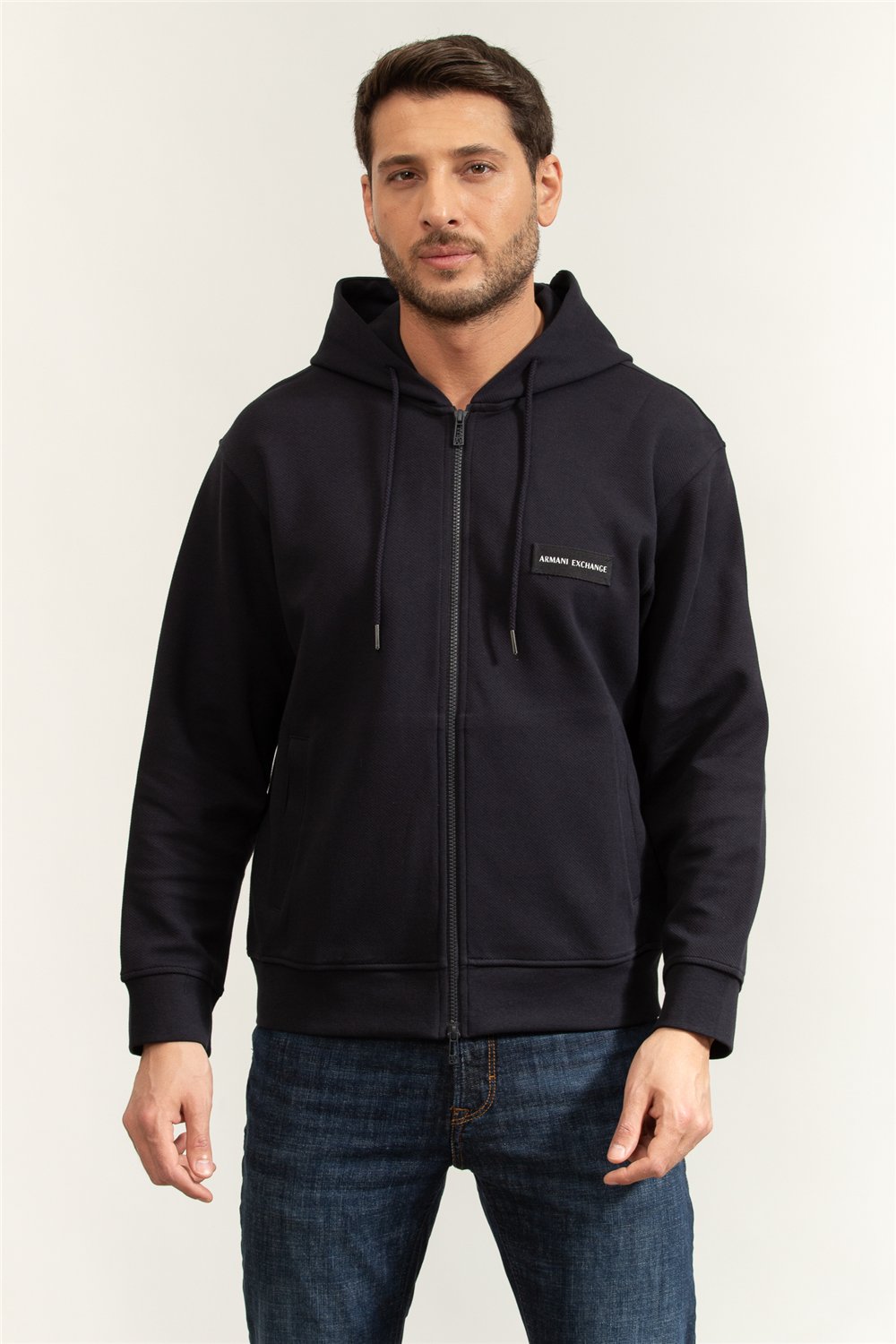Armani Exchange Erkek Kapüşonlu Sweatshirt