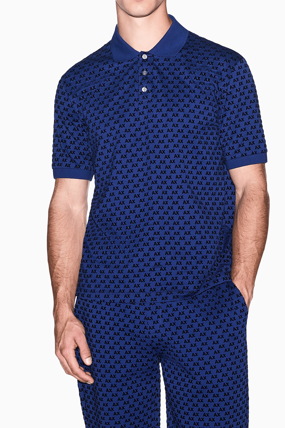 Armani Exchange Erkek Polo Yaka T-Shirt