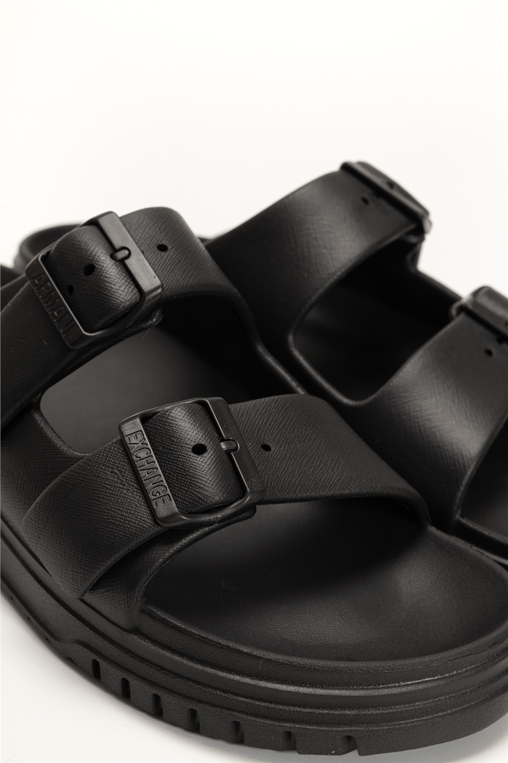 Armani Exchange Erkek Terlik Siyah