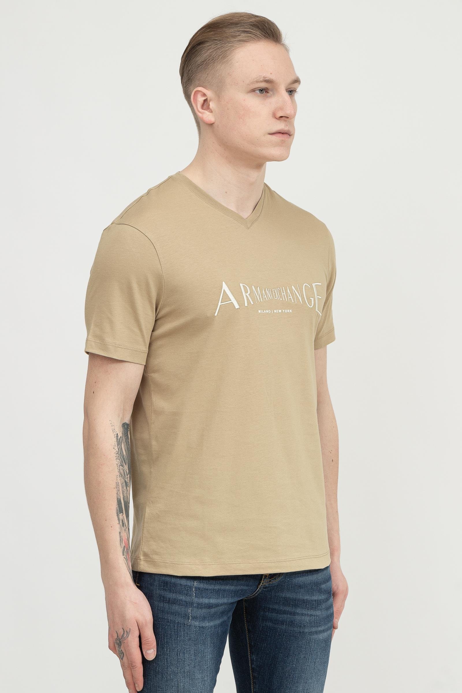 Armani Exchange Erkek V Yaka T-Shirt