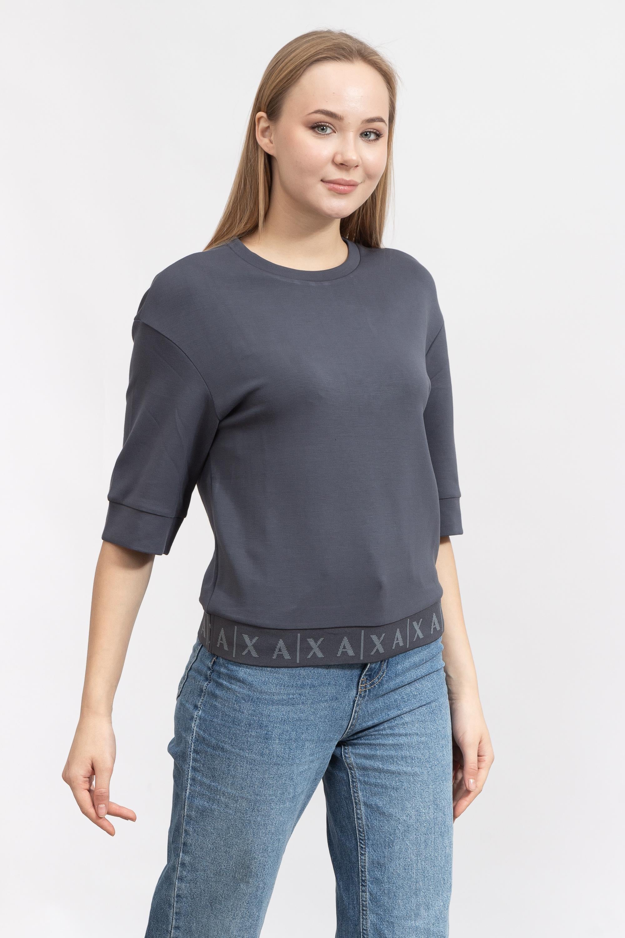 Armani Exchange Kadın Bisiklet Yaka Sweatshirt