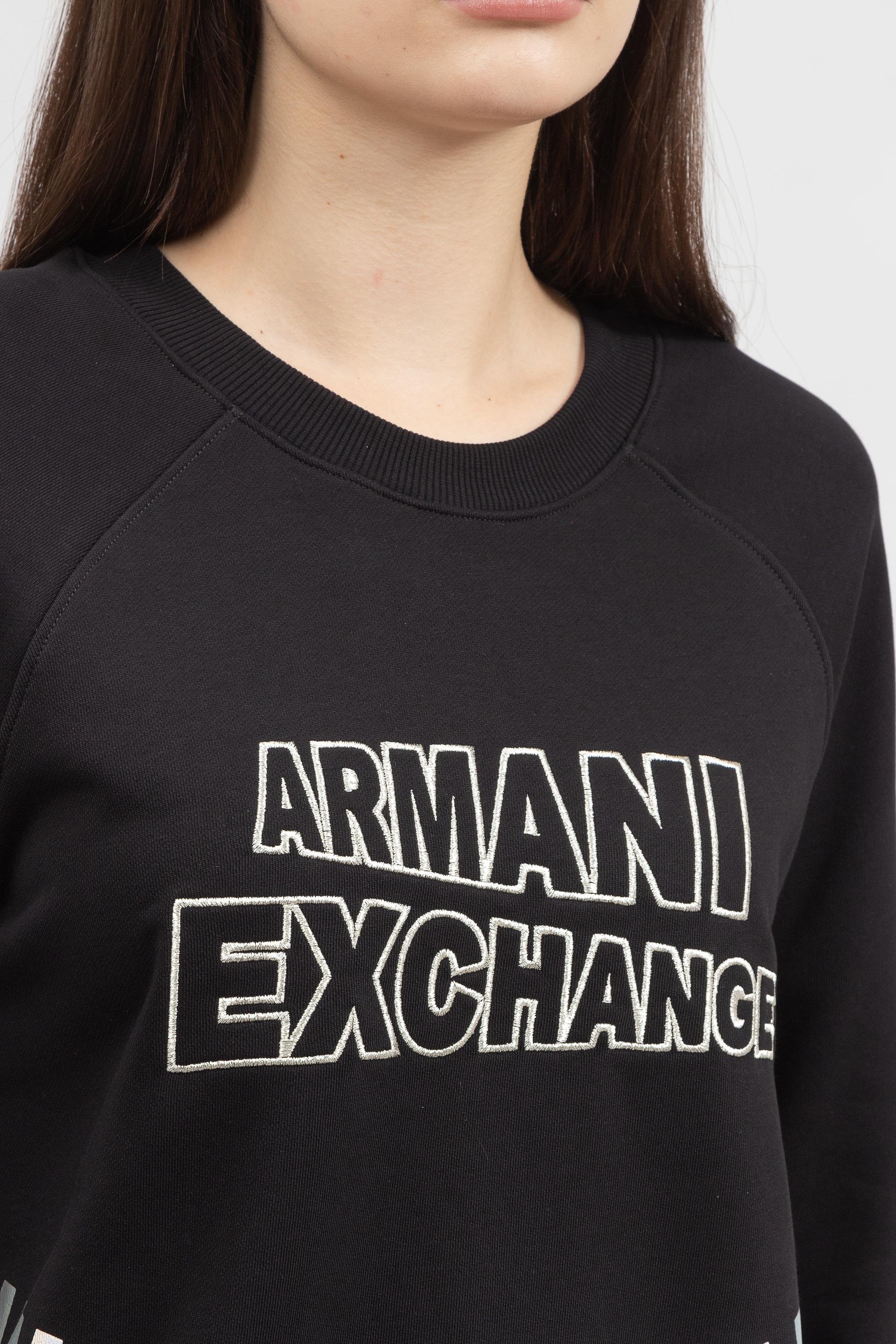 Armani Exchange Kadın Bisiklet Yaka Sweatshirt