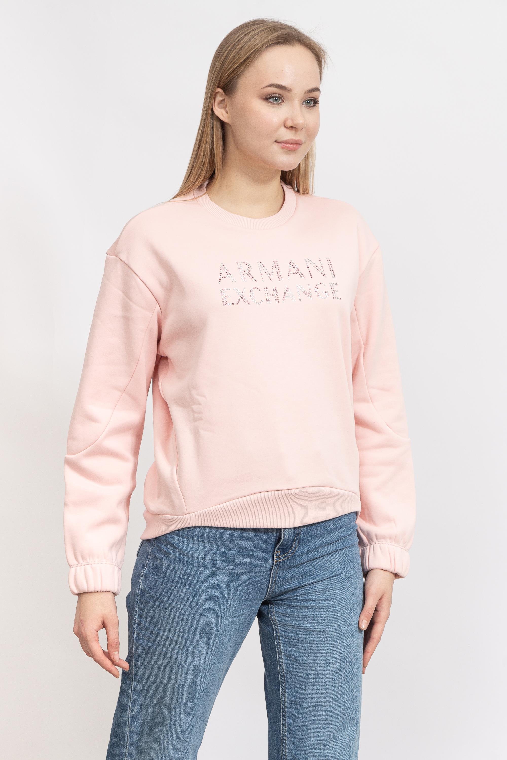 Armani Exchange Kadın Bisiklet Yaka Sweatshirt