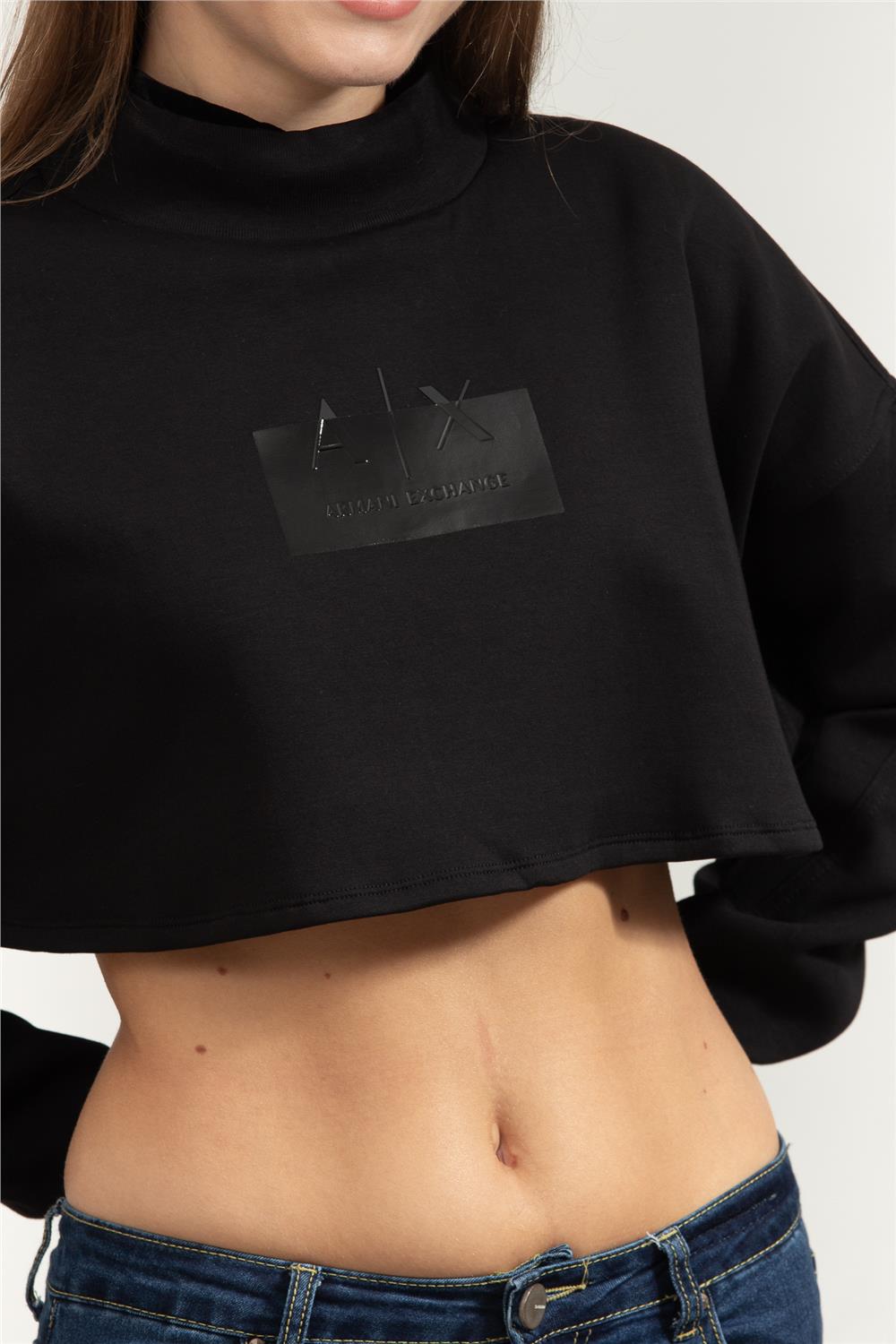 Armani Exchange Kadın Bisiklet Yaka Sweatshirt