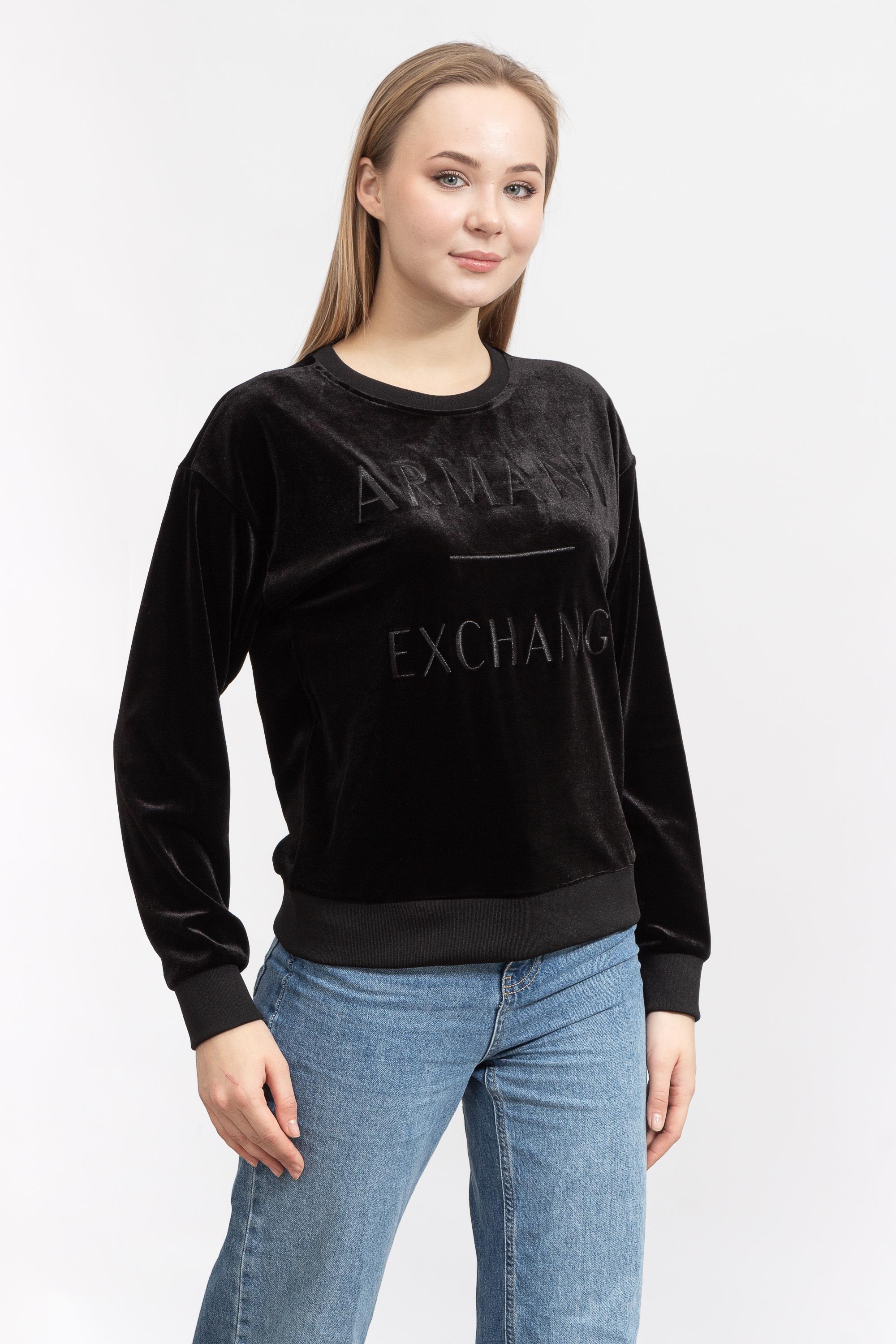 Armani Exchange Kadın Bisiklet Yaka Sweatshirt