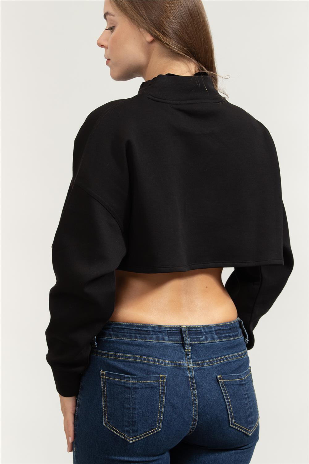 Armani Exchange Kadın Bisiklet Yaka Sweatshirt