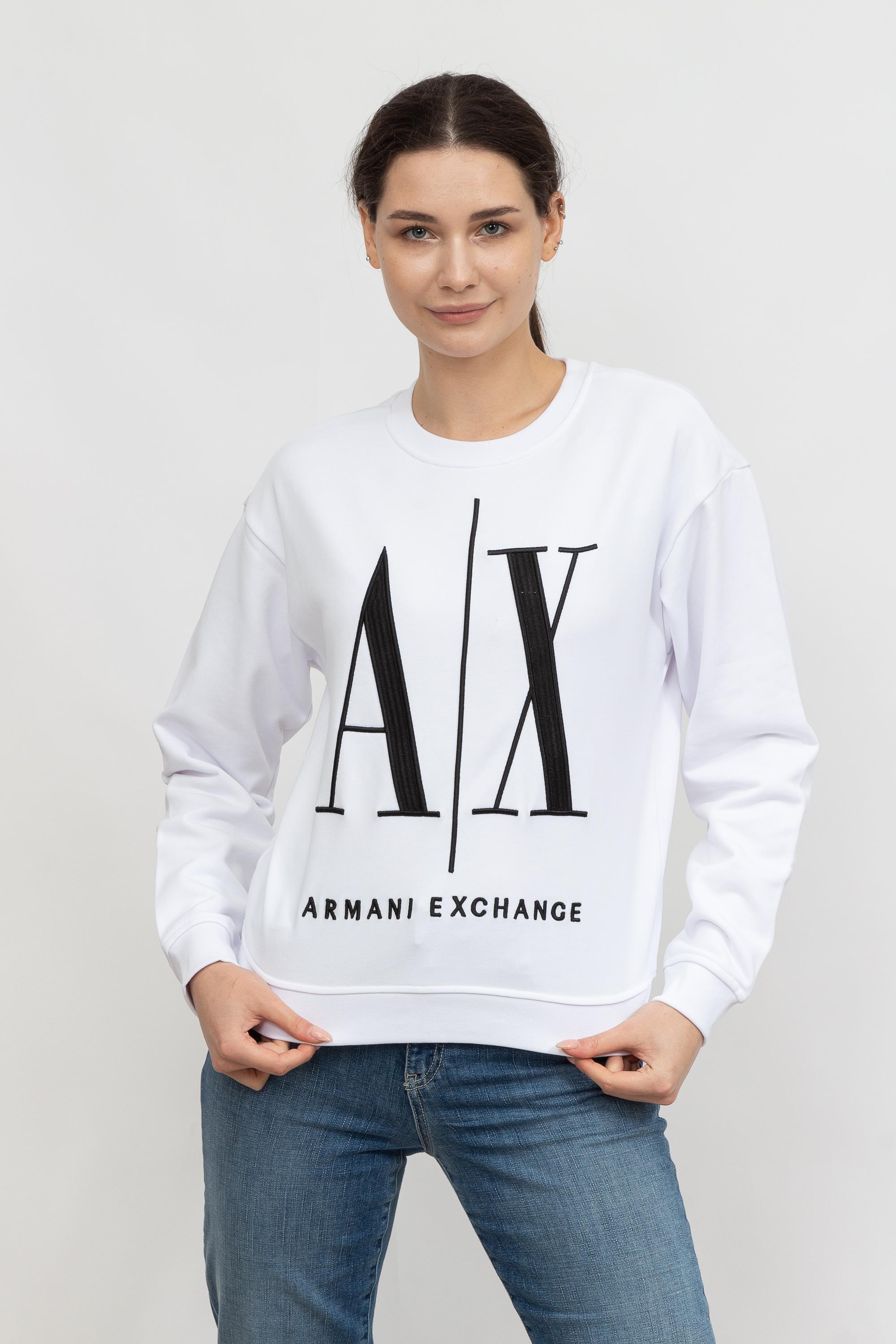 Armani Exchange Kadın Bisiklet Yaka Sweatshirt