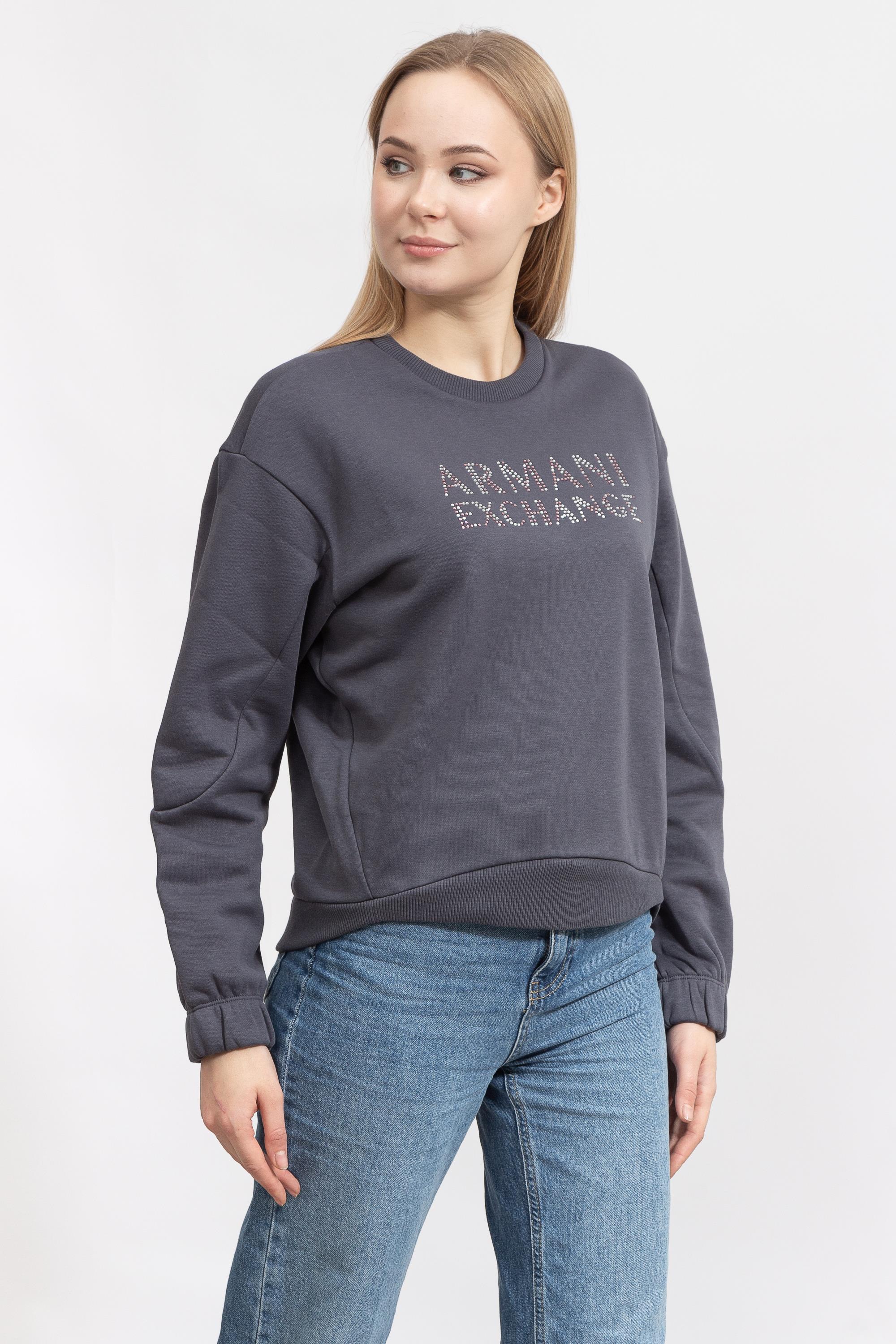 Armani Exchange Kadın Bisiklet Yaka Sweatshirt