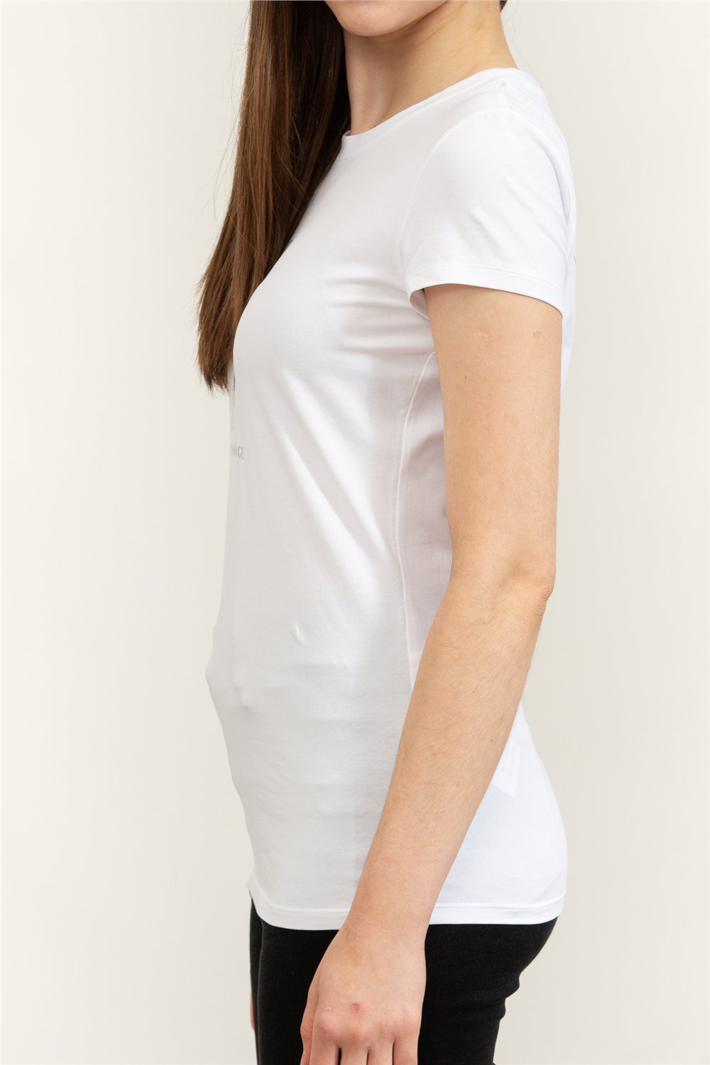 Armani Exchange Kadın Bisiklet Yaka T-Shirt