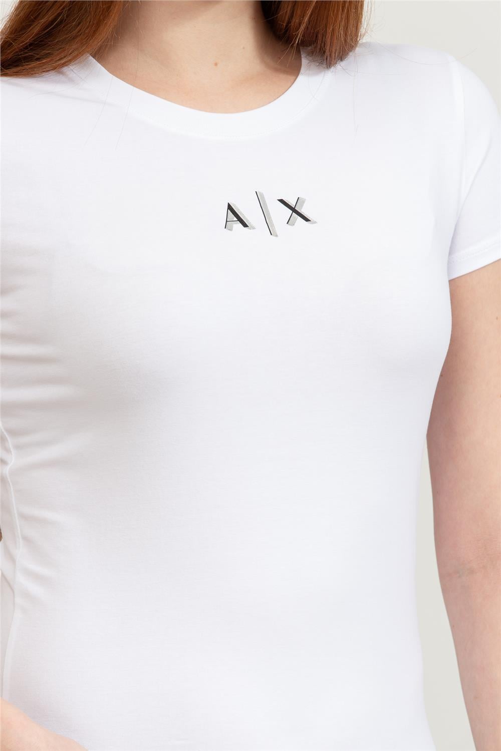 Armani Exchange Kadın Bisiklet Yaka T-Shirt