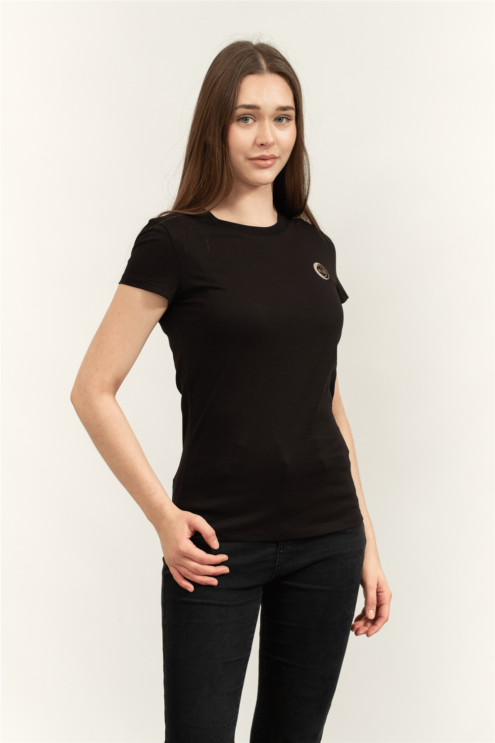 Armani Exchange Kadın Bisiklet Yaka T-Shirt