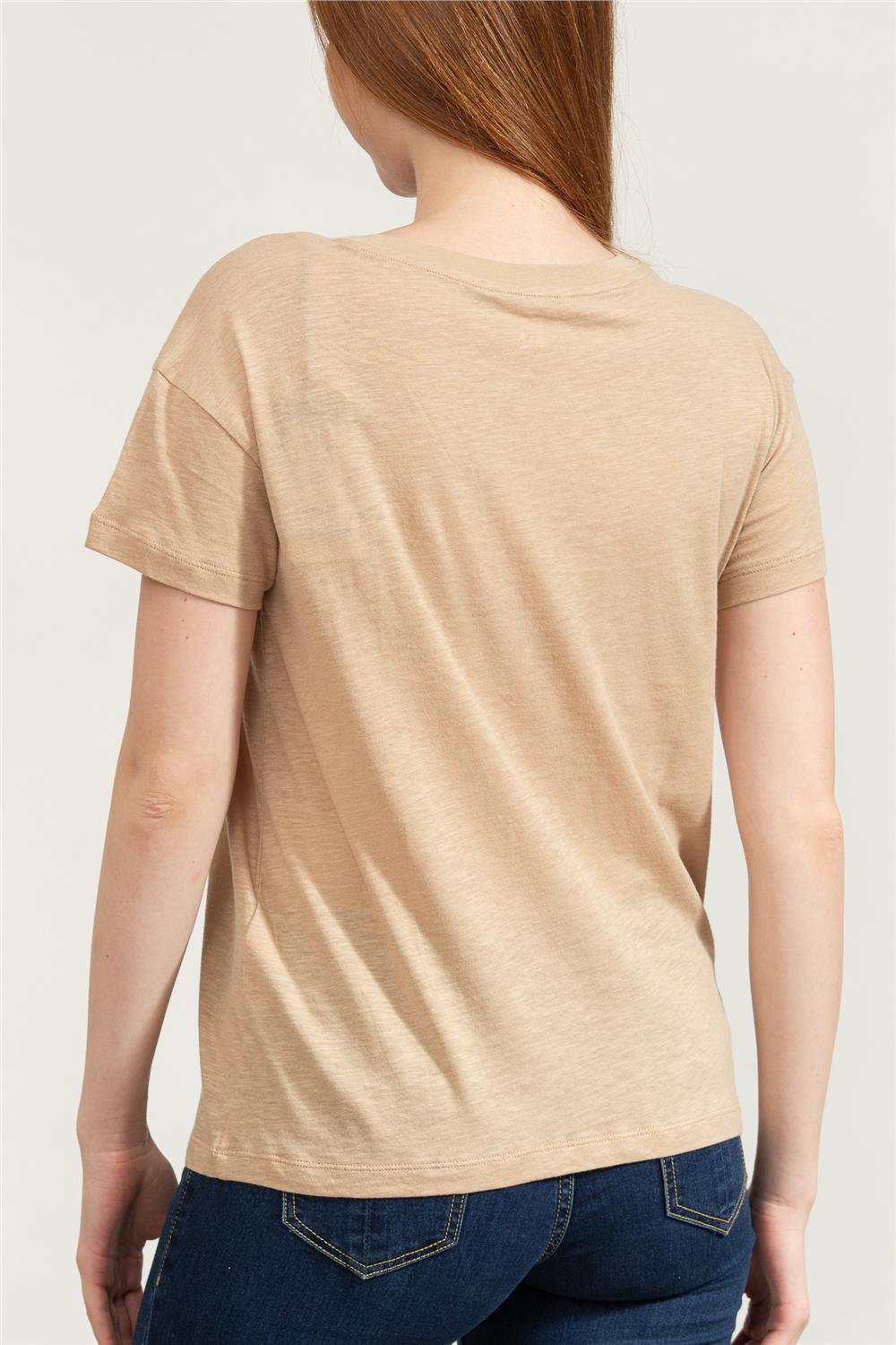 Armani Exchange Kadın Bisiklet Yaka T-Shirt