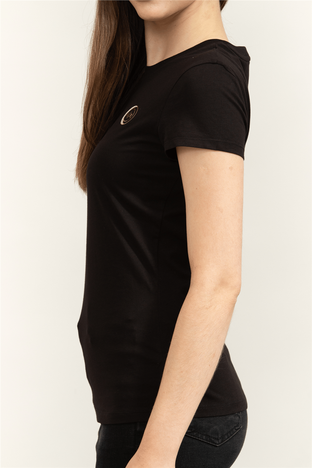 Armani Exchange Kadın Bisiklet Yaka T-Shirt
