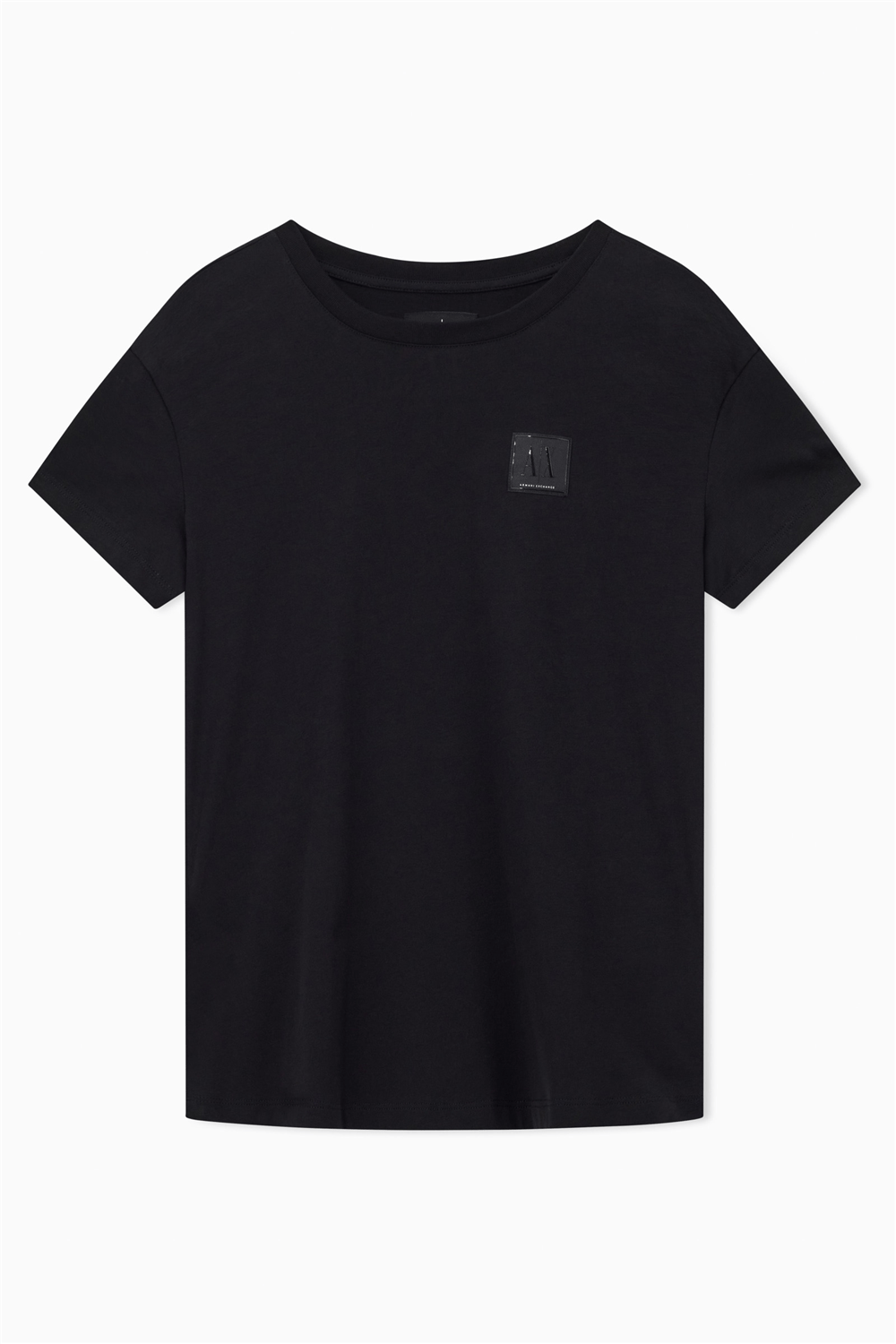 Armani Exchange Kadın Bisiklet Yaka T-Shirt Siyah