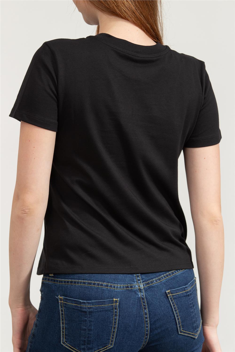 Armani Exchange Kadın Bisiklet Yaka T-Shirt