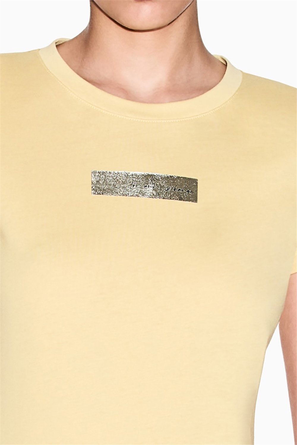 Armani Exchange Kadın Bisiklet Yaka T-Shirt Çok Renkli
