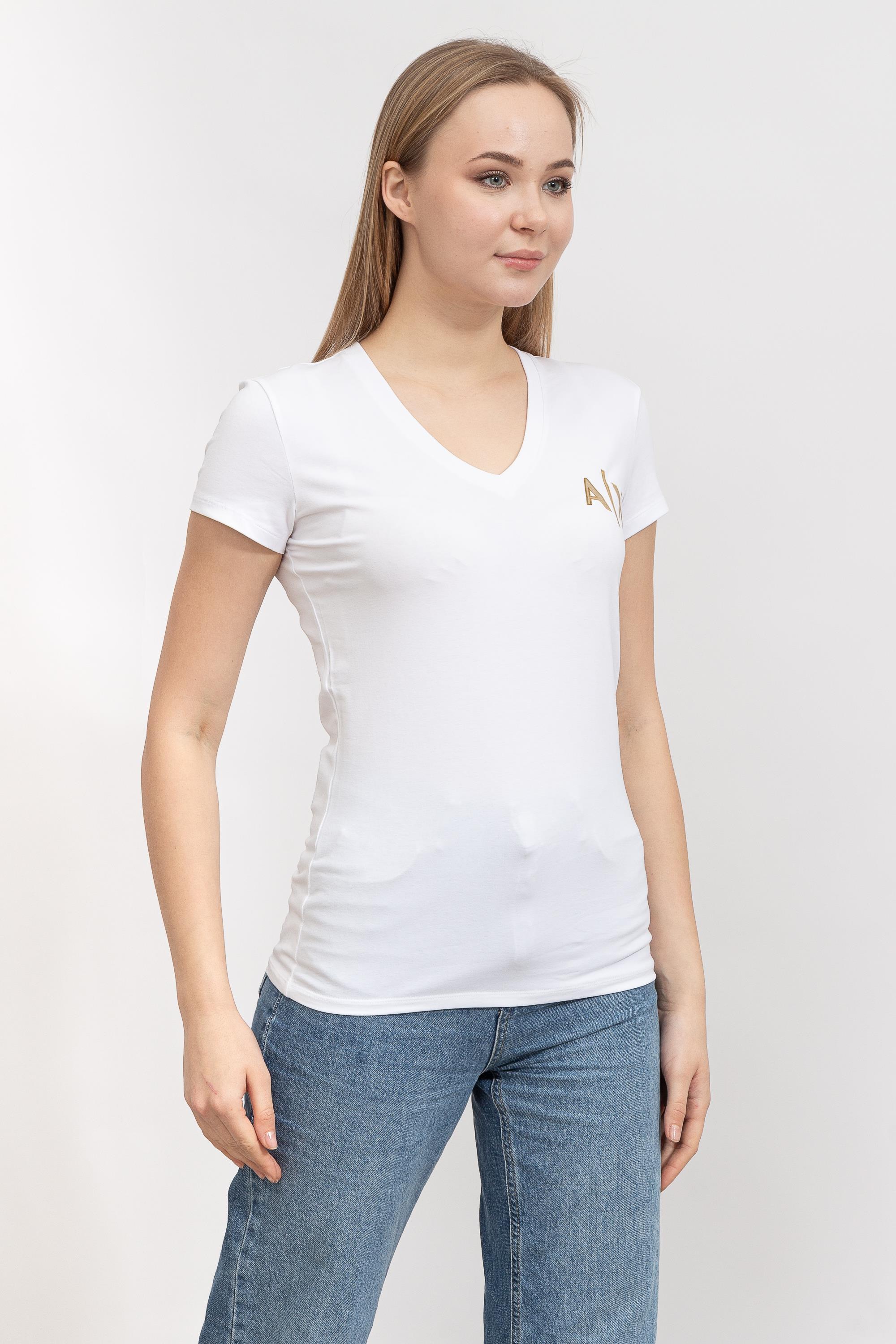 Armani Exchange Kadın Bisiklet Yaka T-Shirt