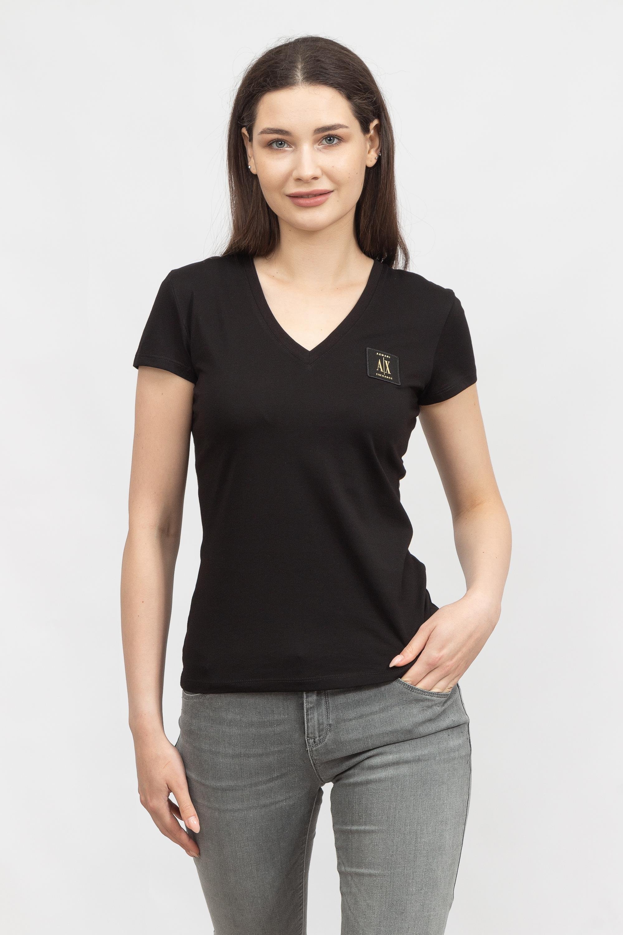 Armani Exchange Kadın Bisiklet Yaka T-Shirt