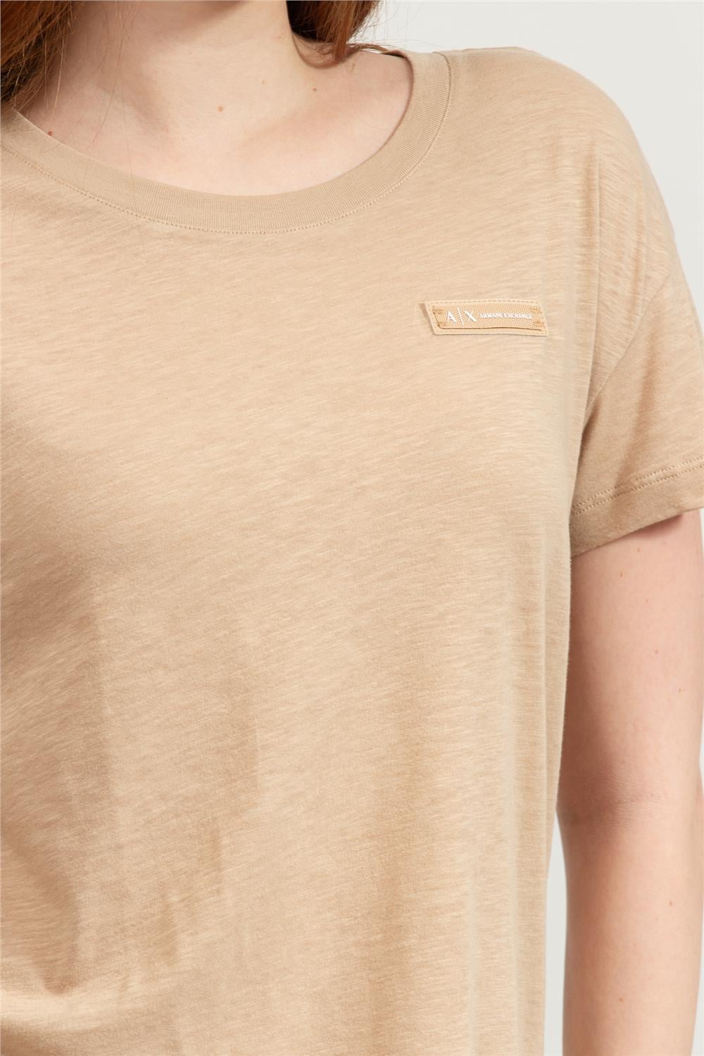 Armani Exchange Kadın Bisiklet Yaka T-Shirt