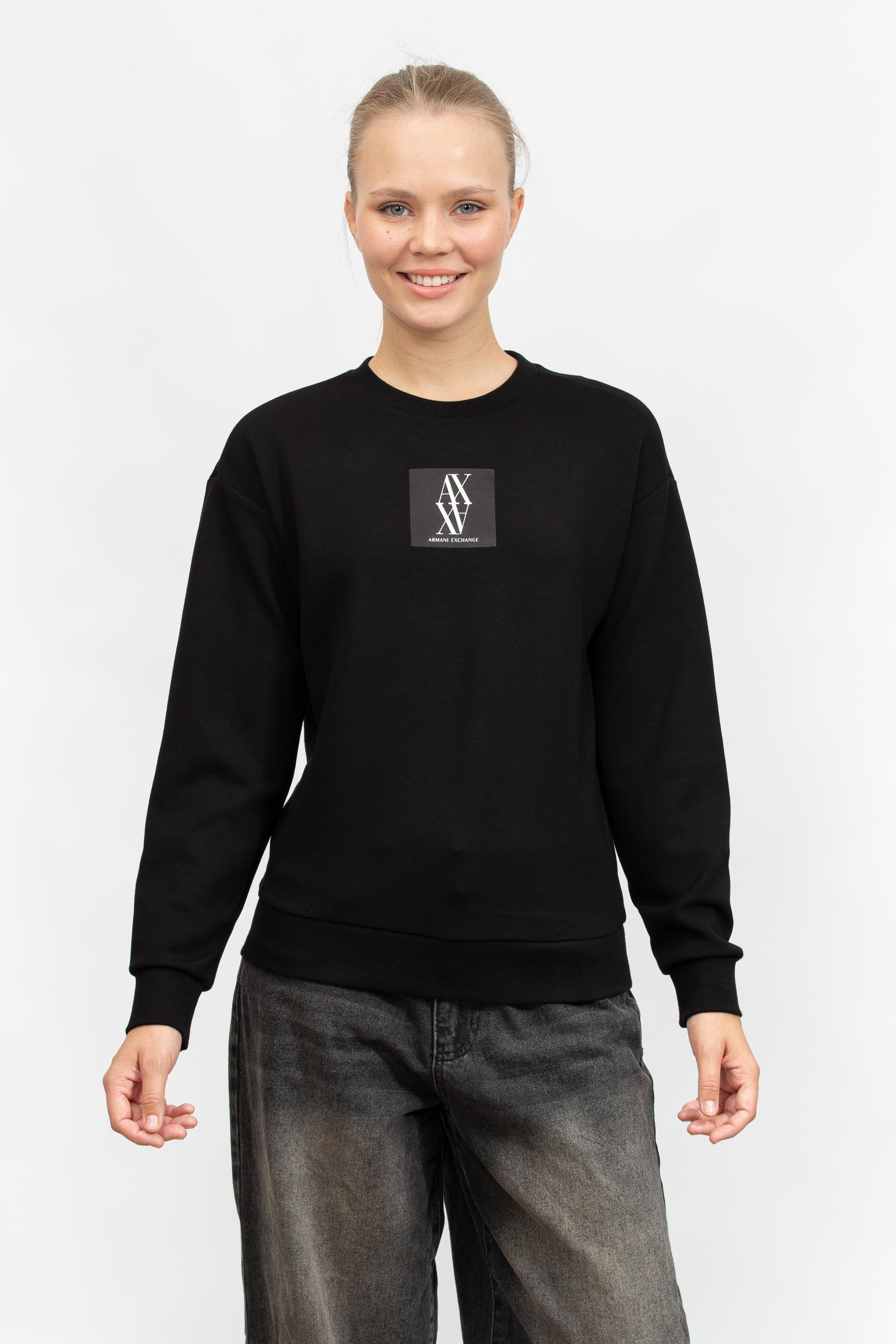 Armani Exchange Kadın Fermuarlı Sweatshirt