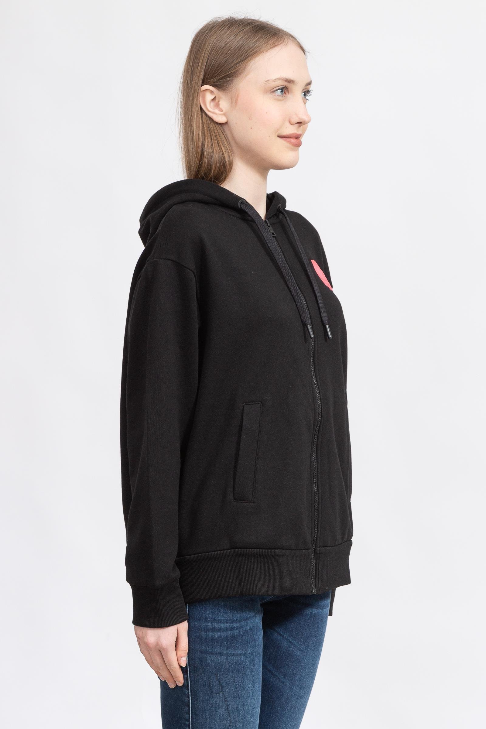 Armani Exchange Kadın Fermuarlı Sweatshirt