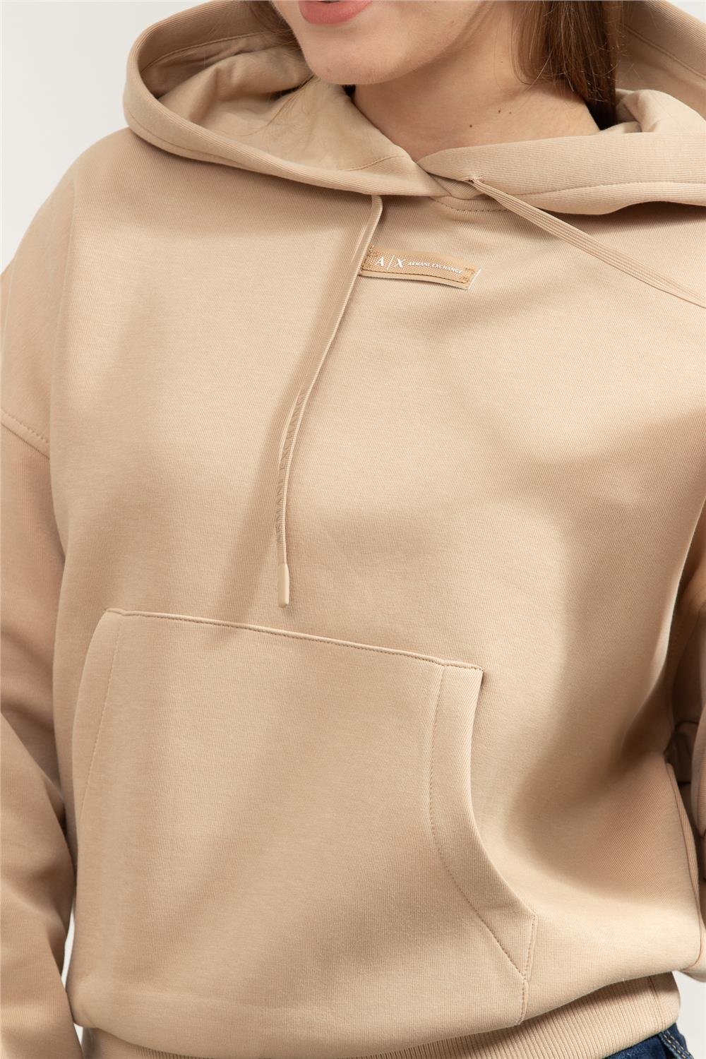 Armani Exchange Kadın Kapüşonlu Sweatshirt