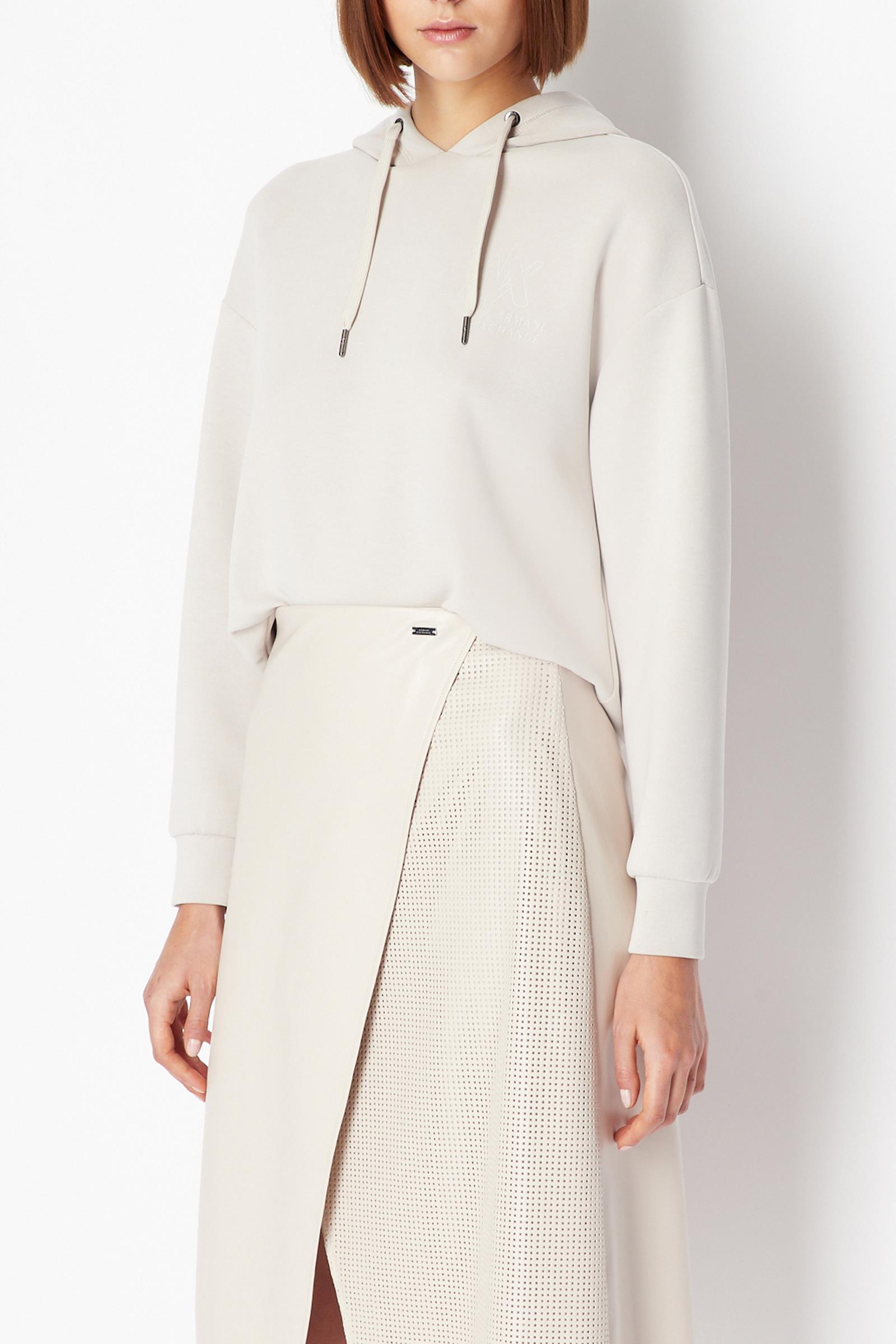 Armani Exchange Kadın Kapüşonlu Sweatshirt