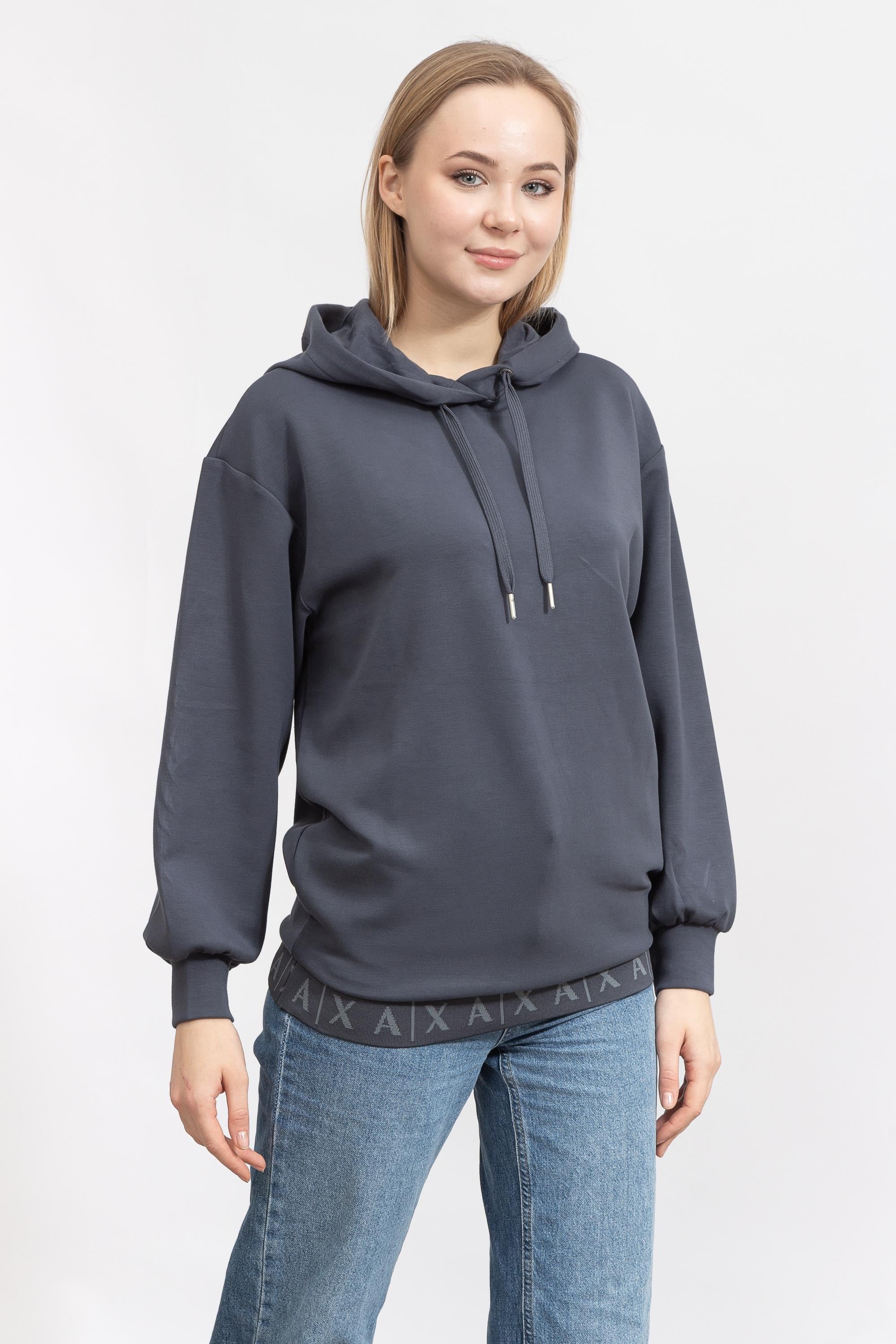 Armani Exchange Kadın Kapüşonlu Sweatshirt