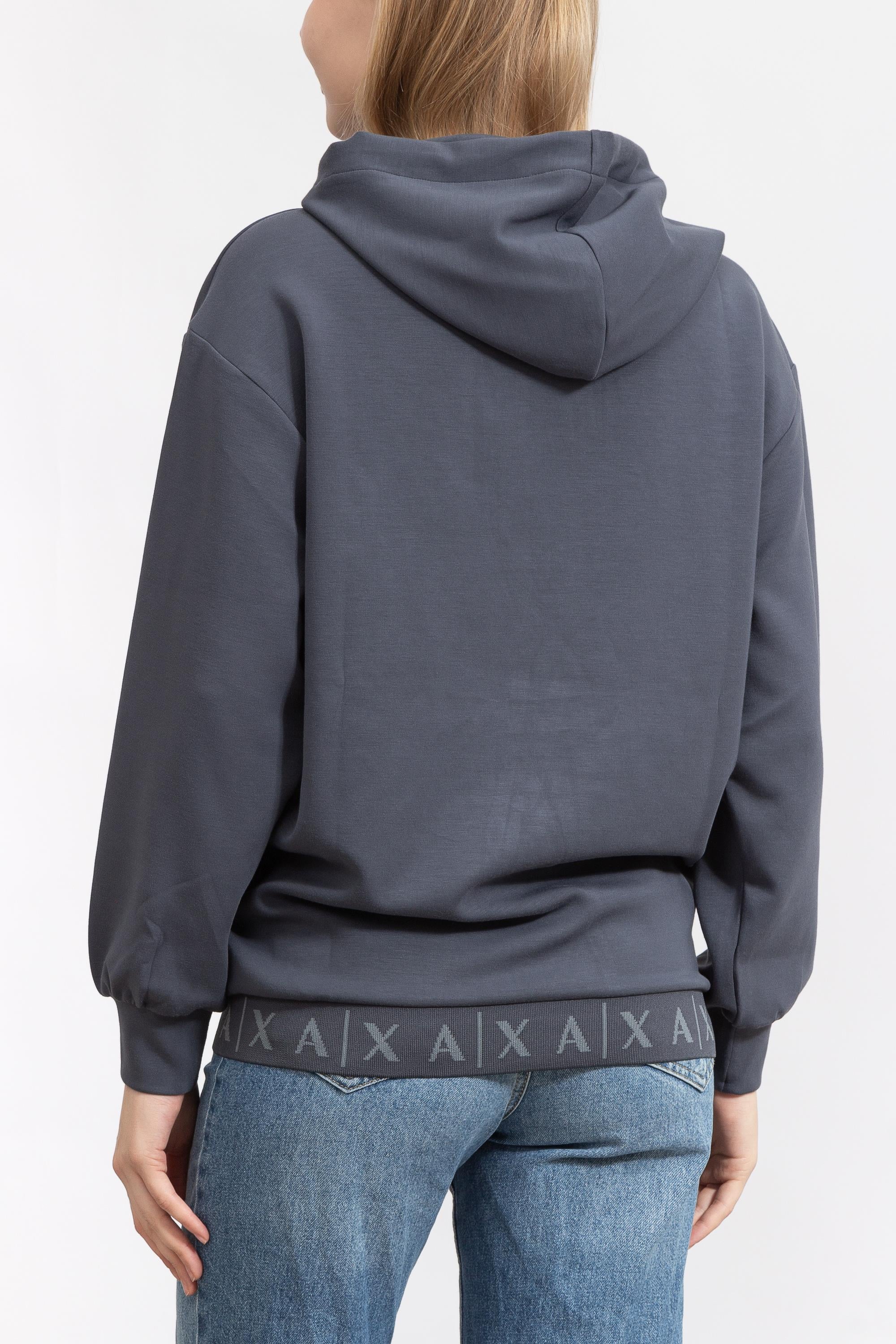 Armani Exchange Kadın Kapüşonlu Sweatshirt