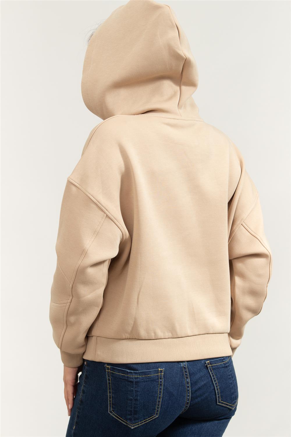 Armani Exchange Kadın Kapüşonlu Sweatshirt