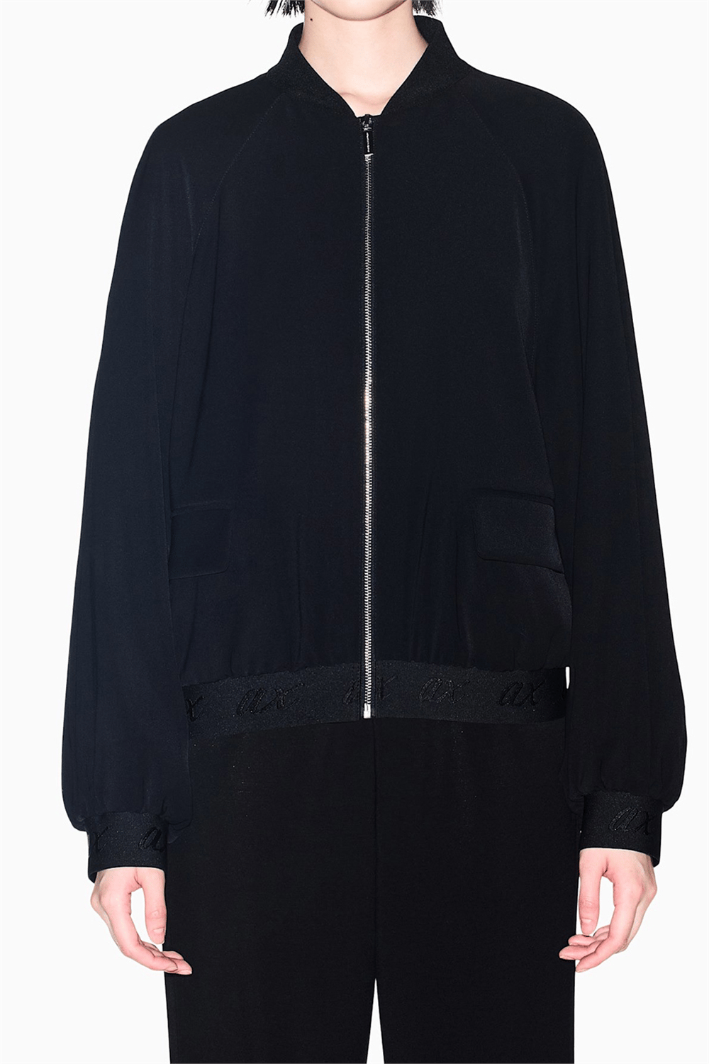 Armani Exchange Kadın Mont Siyah
