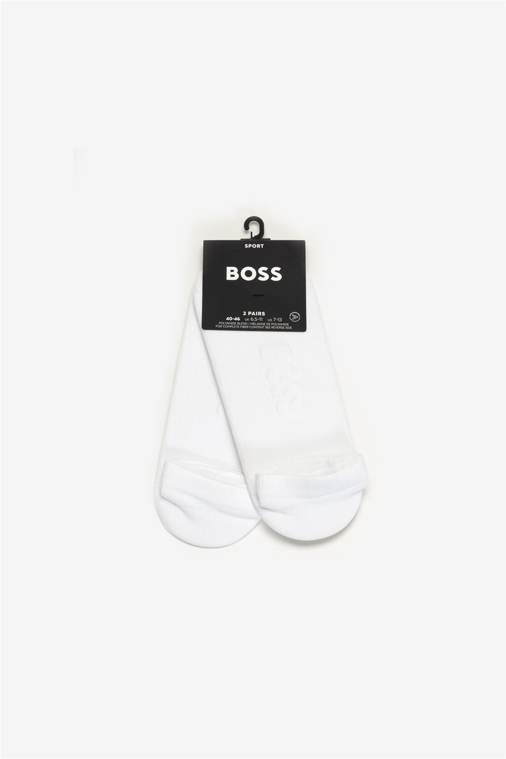 Boss 2P As Oxigen Erkek 2li Çorap Beyaz