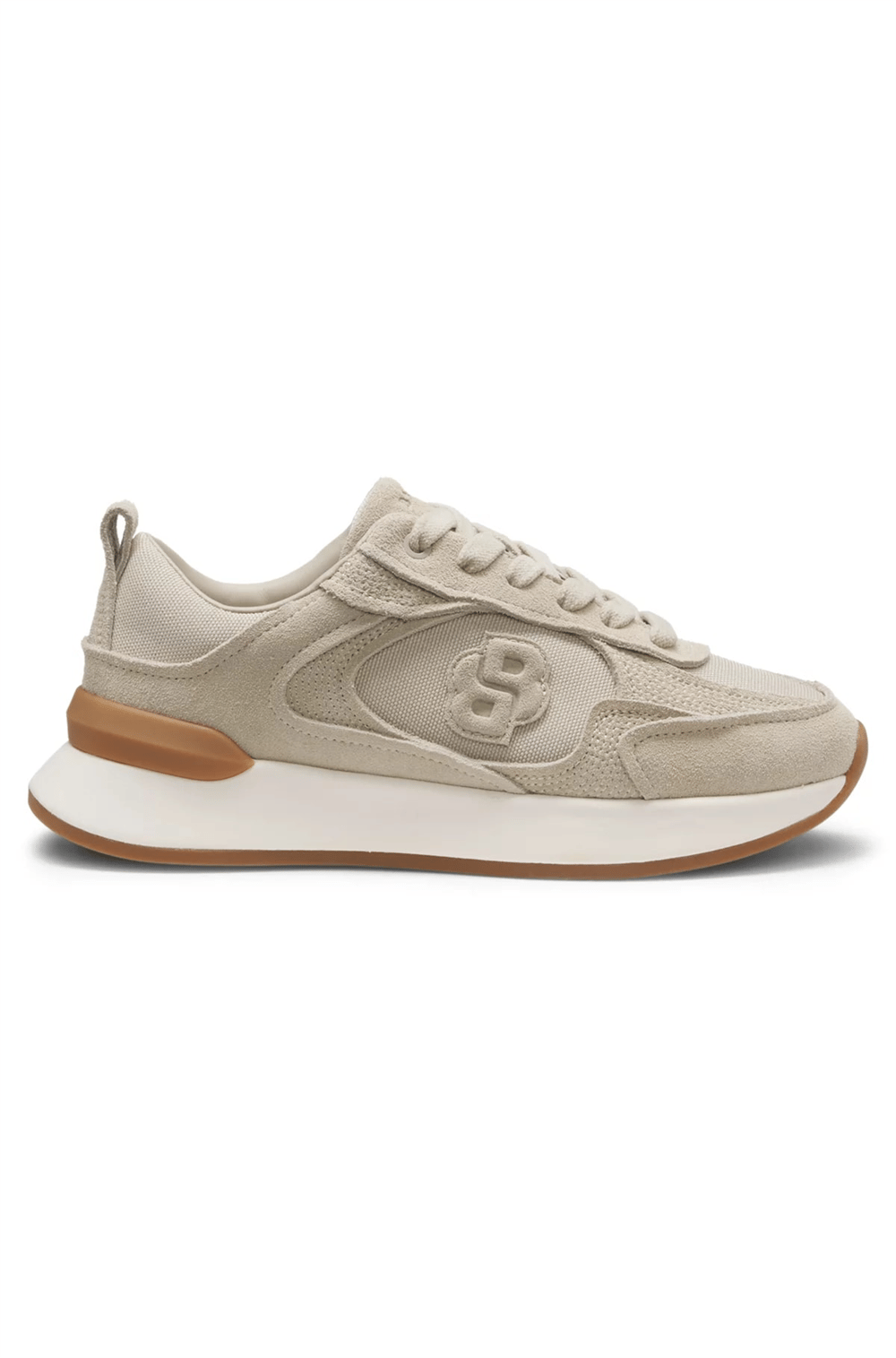BOSS B Icon Runn Stcsdcv Kadın Sneaker Bej