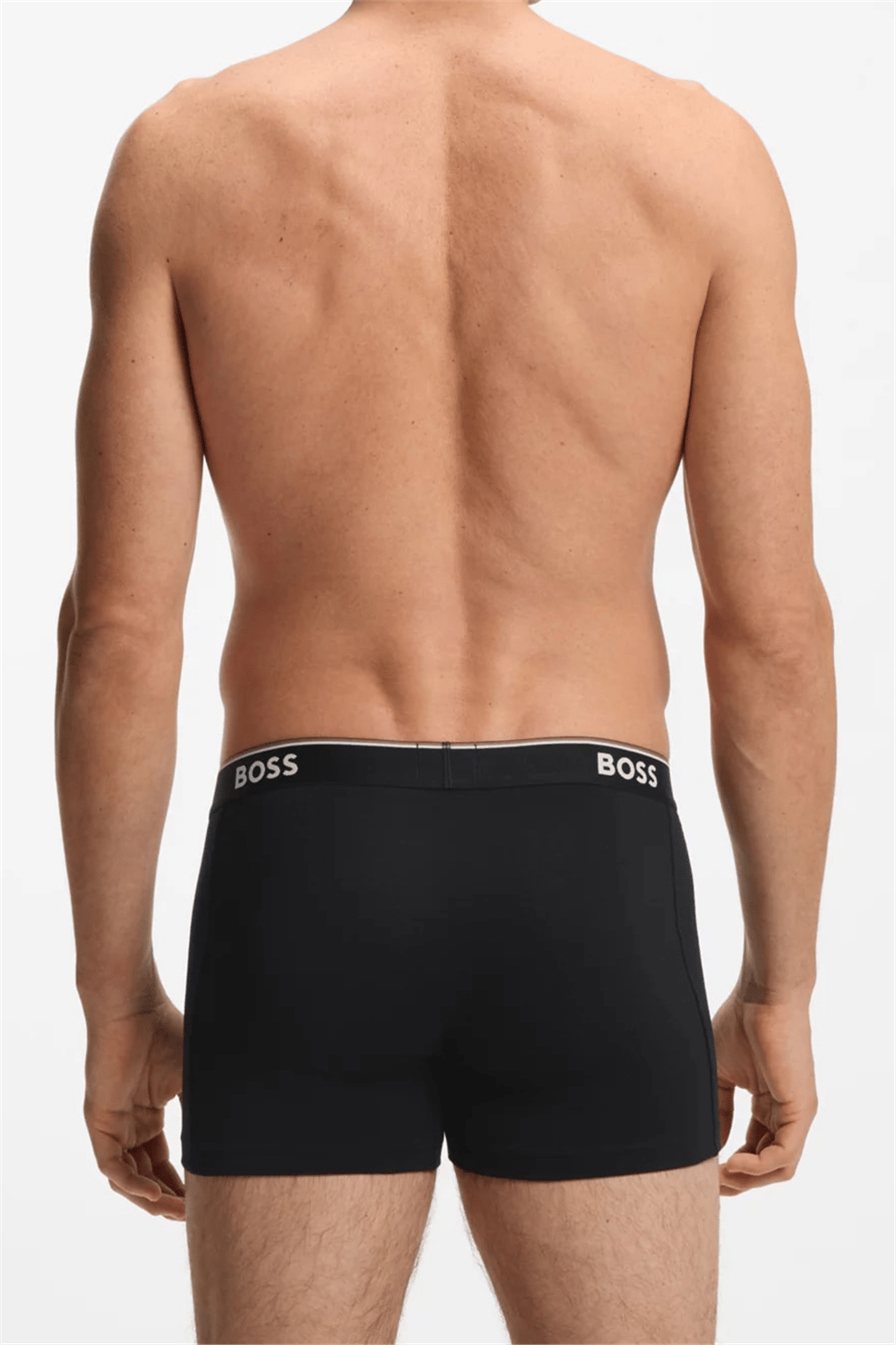 Boss BoxerBr 3P Power Erkek 3lü Boxer Siyah