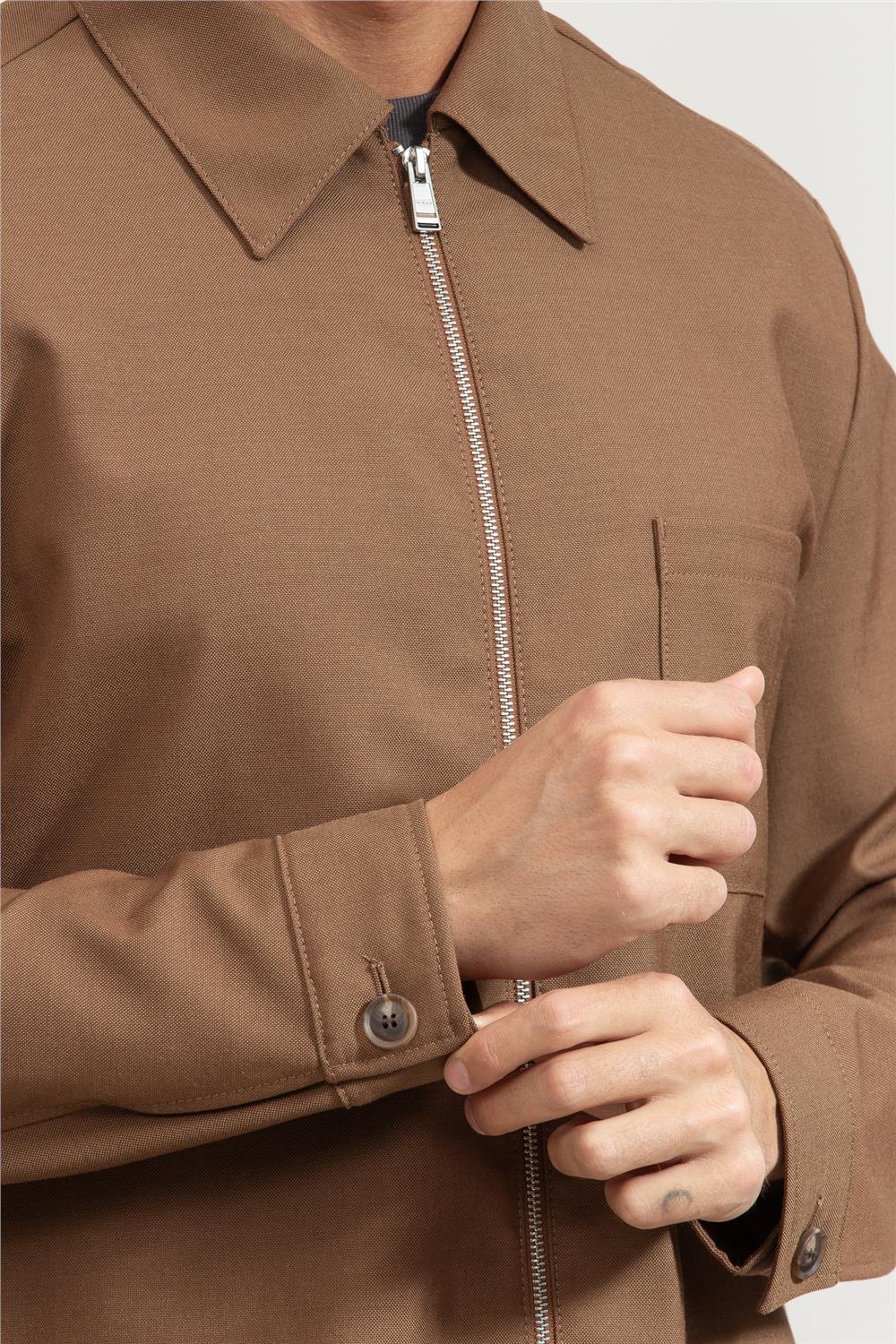 BOSS C-Carper-Zip Erkek Mont