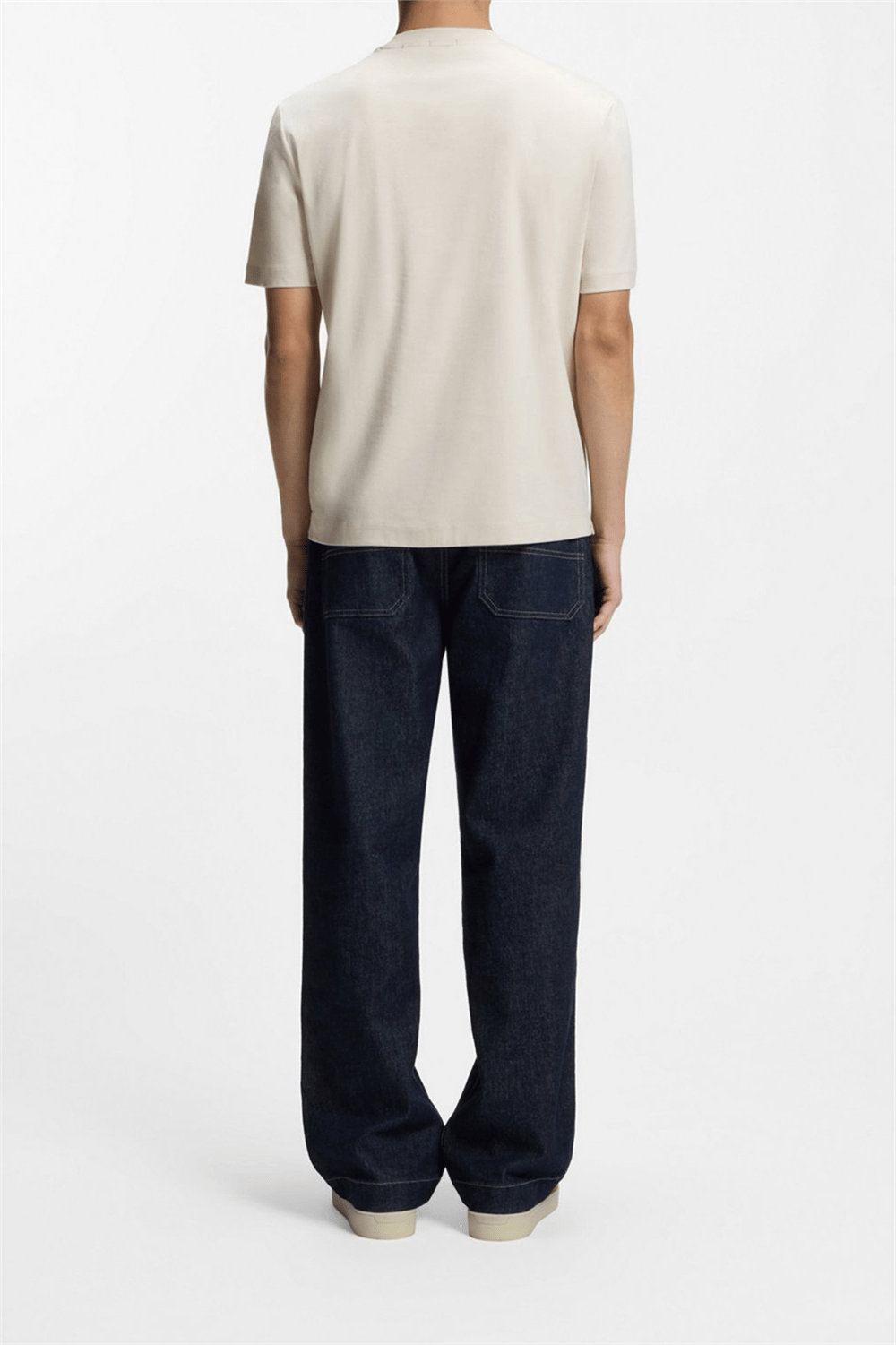 BOSS C Taut 01 Erkek Bisiklet Yaka T-Shirt