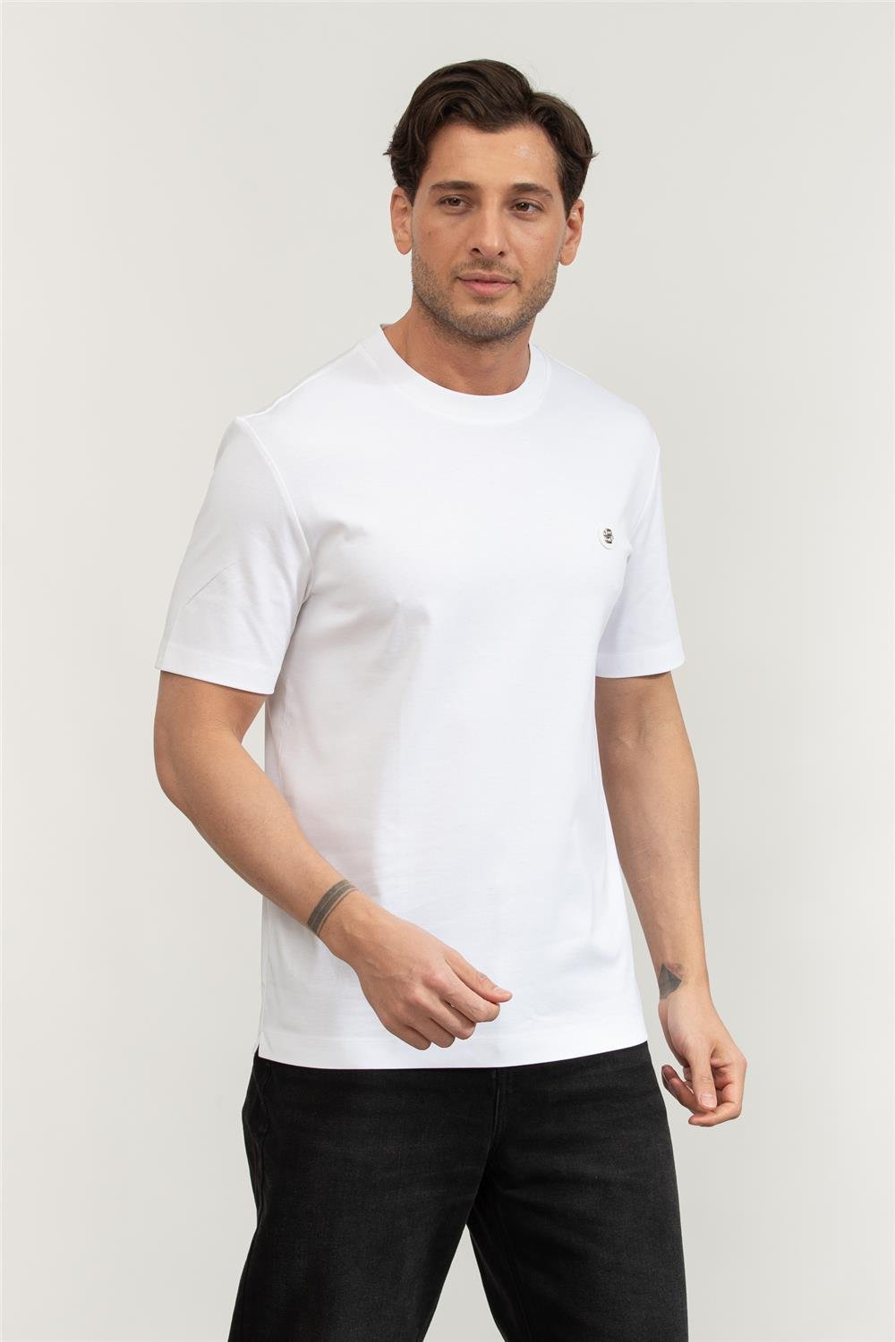 Boss C-Taut 01 Erkek Bisiklet Yaka T-Shirt