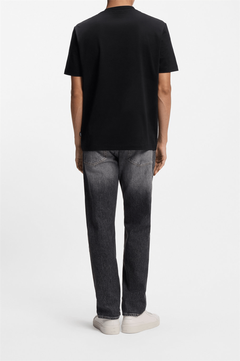 BOSS C Taut 10 Erkek Bisiklet Yaka T-Shirt