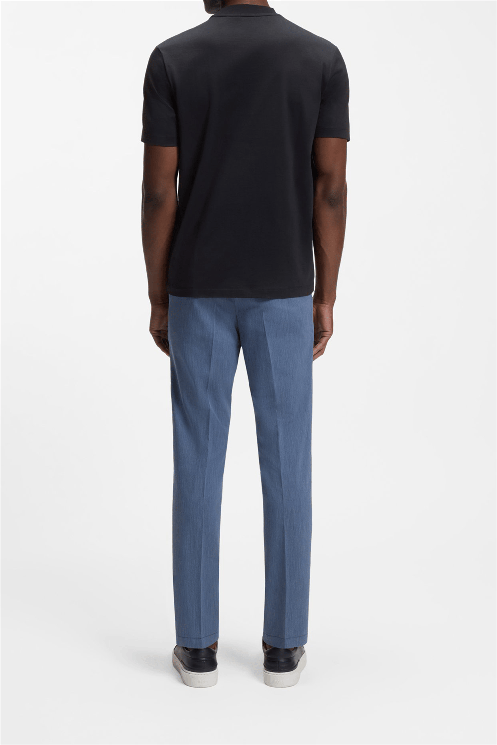 Boss C Thompson 41 Erkek Bisiklet Yaka T-Shirt Mavi