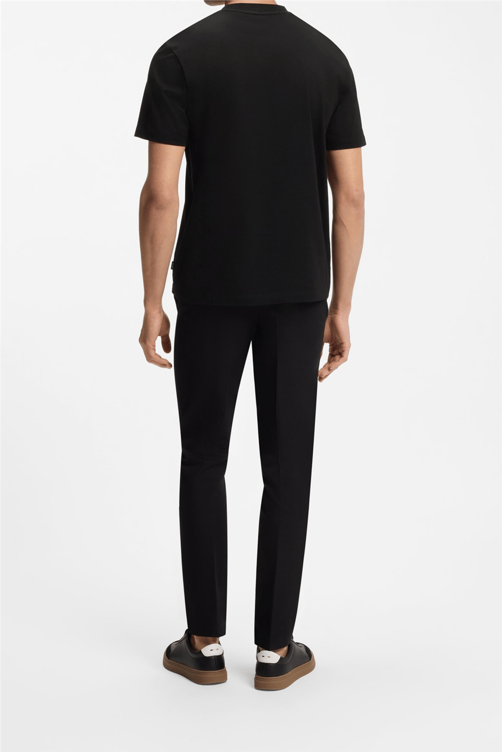 Boss C Thompson 41 Erkek Bisiklet Yaka T-Shirt Siyah