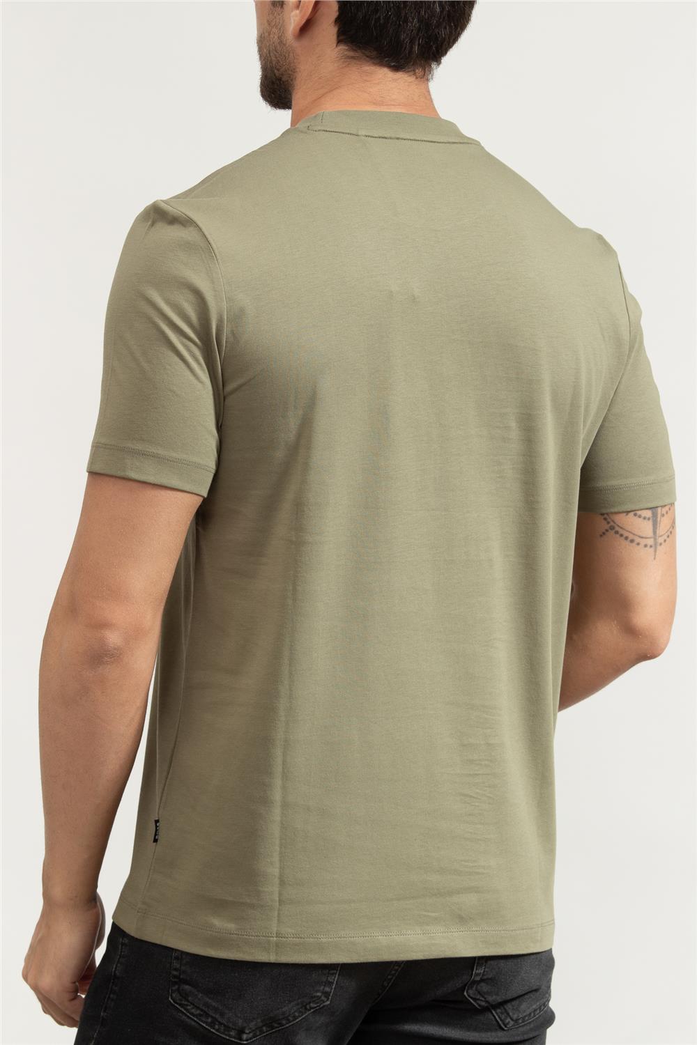 BOSS C-Thompson Erkek Bisiklet Yaka T-Shirt