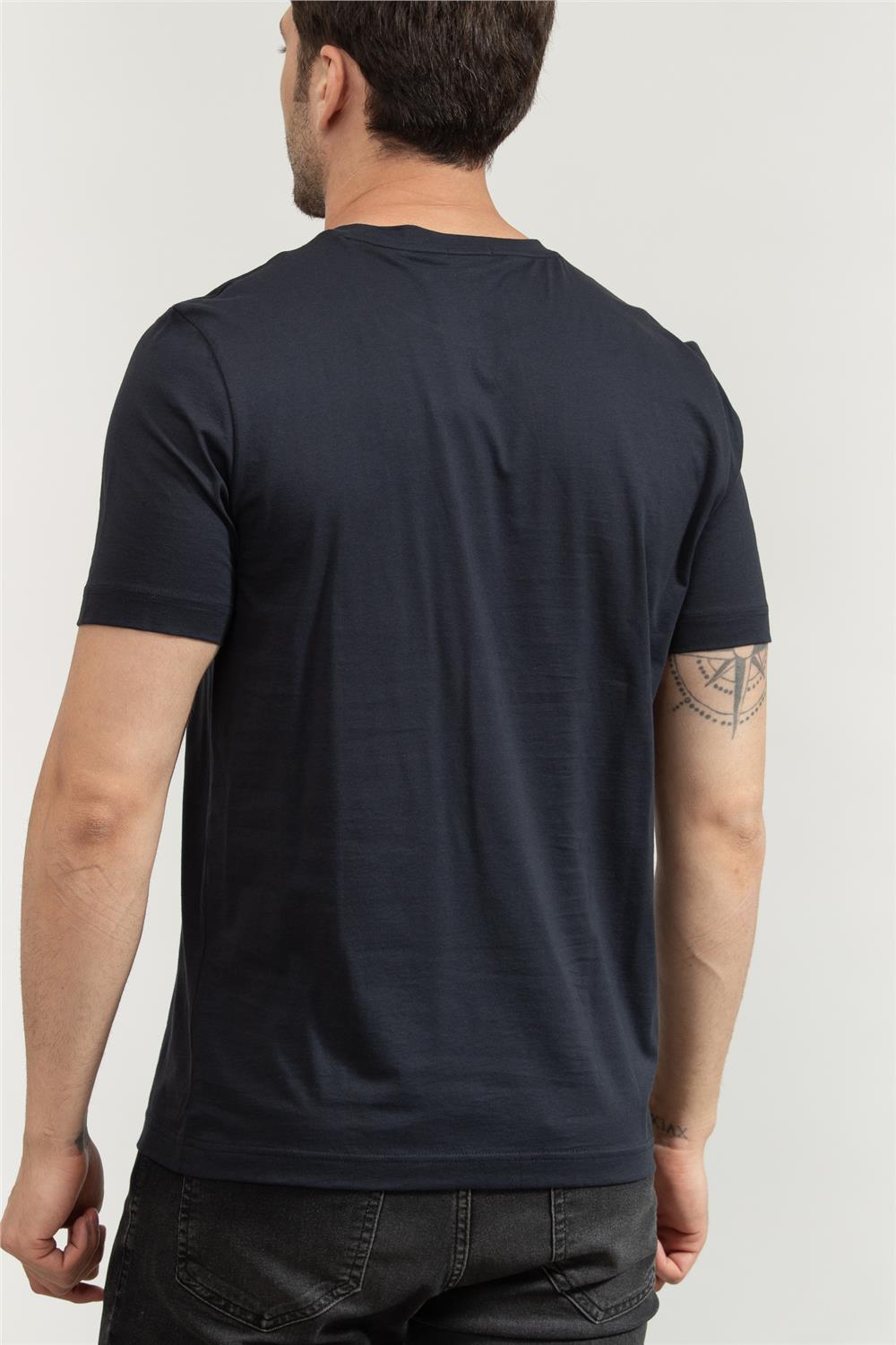 Boss Erkek Bisiklet Yaka T-Shirt