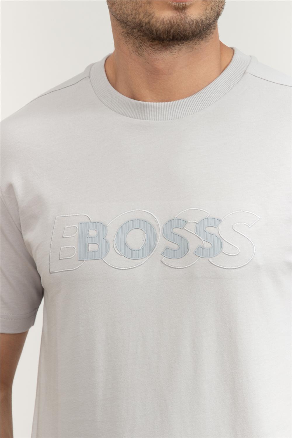 Boss Erkek Bisiklet Yaka T-Shirt