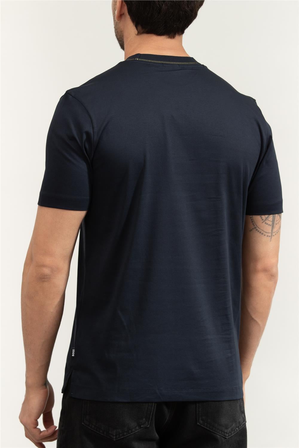 Boss Erkek Bisiklet Yaka T-Shirt