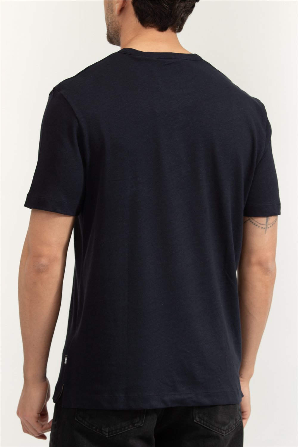 Boss Erkek Bisiklet Yaka T-Shirt