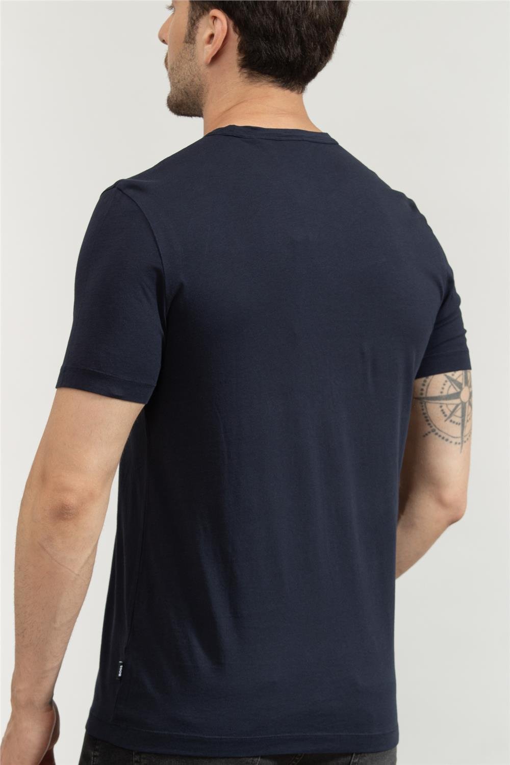 Boss Erkek Bisiklet Yaka T-Shirt